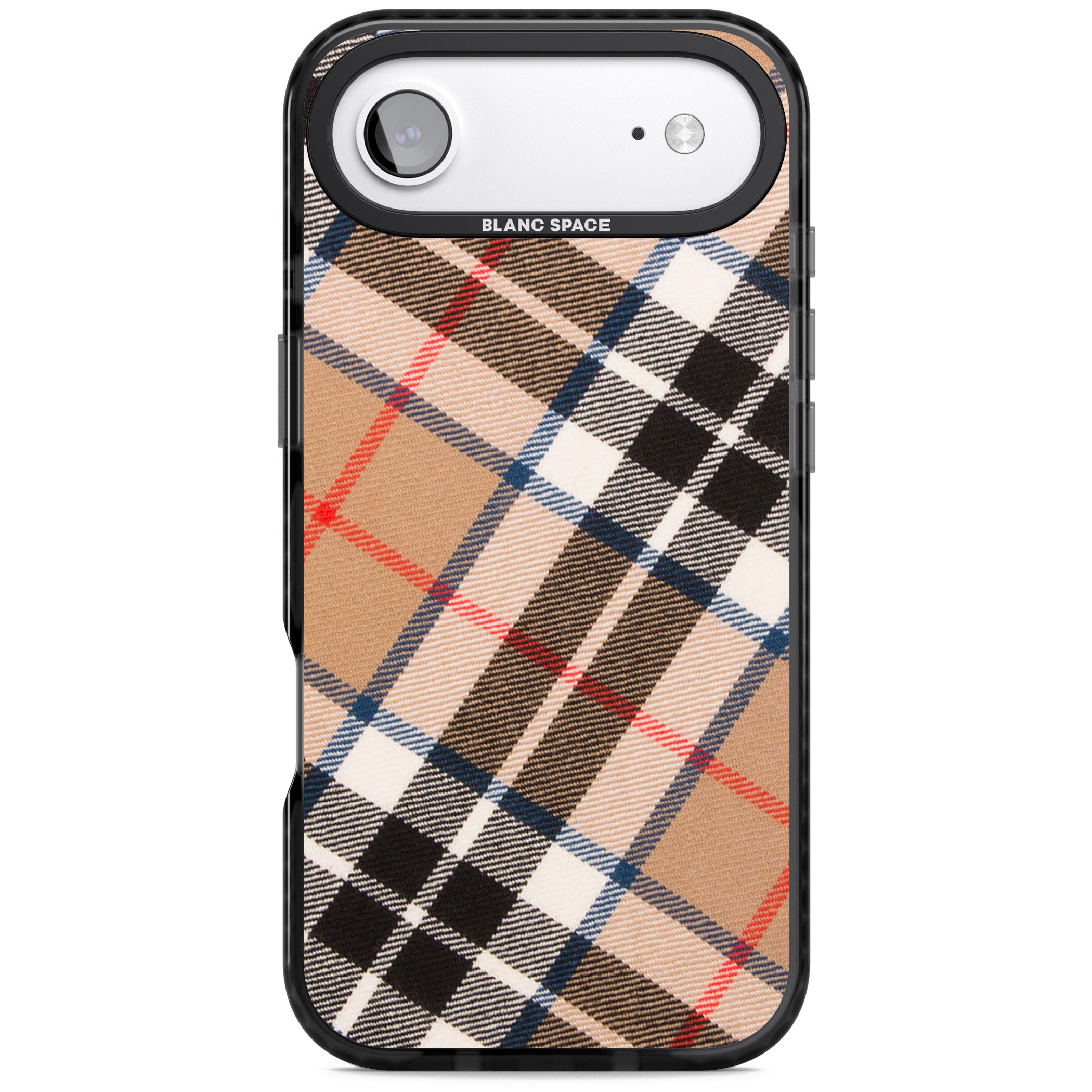 Haymarket Check iPhone 17 Air Impact Pro Black Phone Case