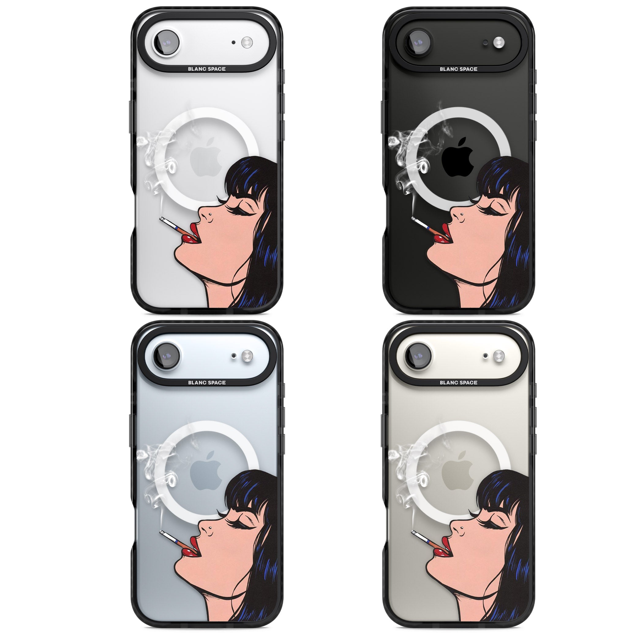 Stress Relief Pop Art iPhone 17 Air Impact Pro Black Phone Case APT Impact Protection