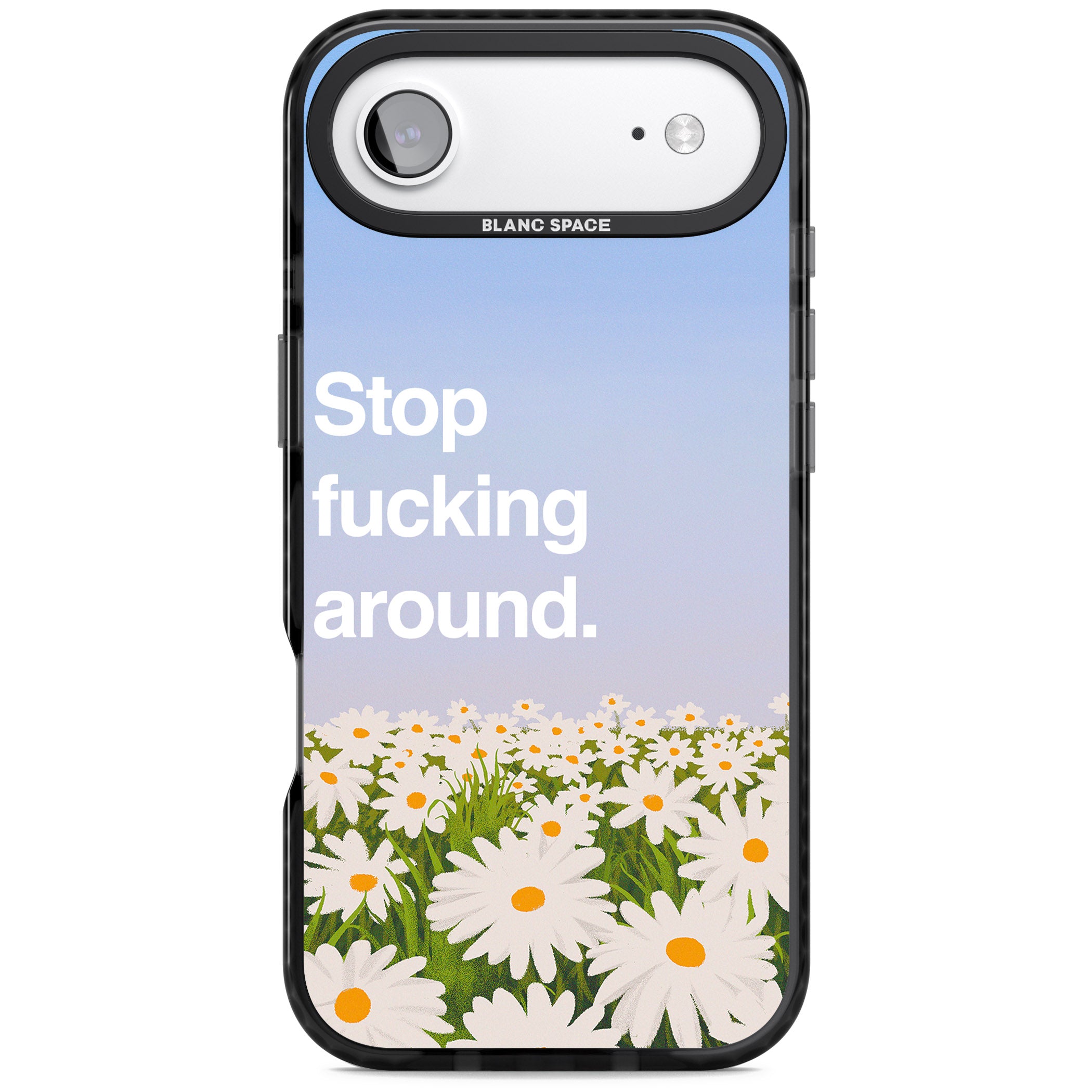 Stop F*Cking Around iPhone 17 Air Impact Pro Black Phone Case