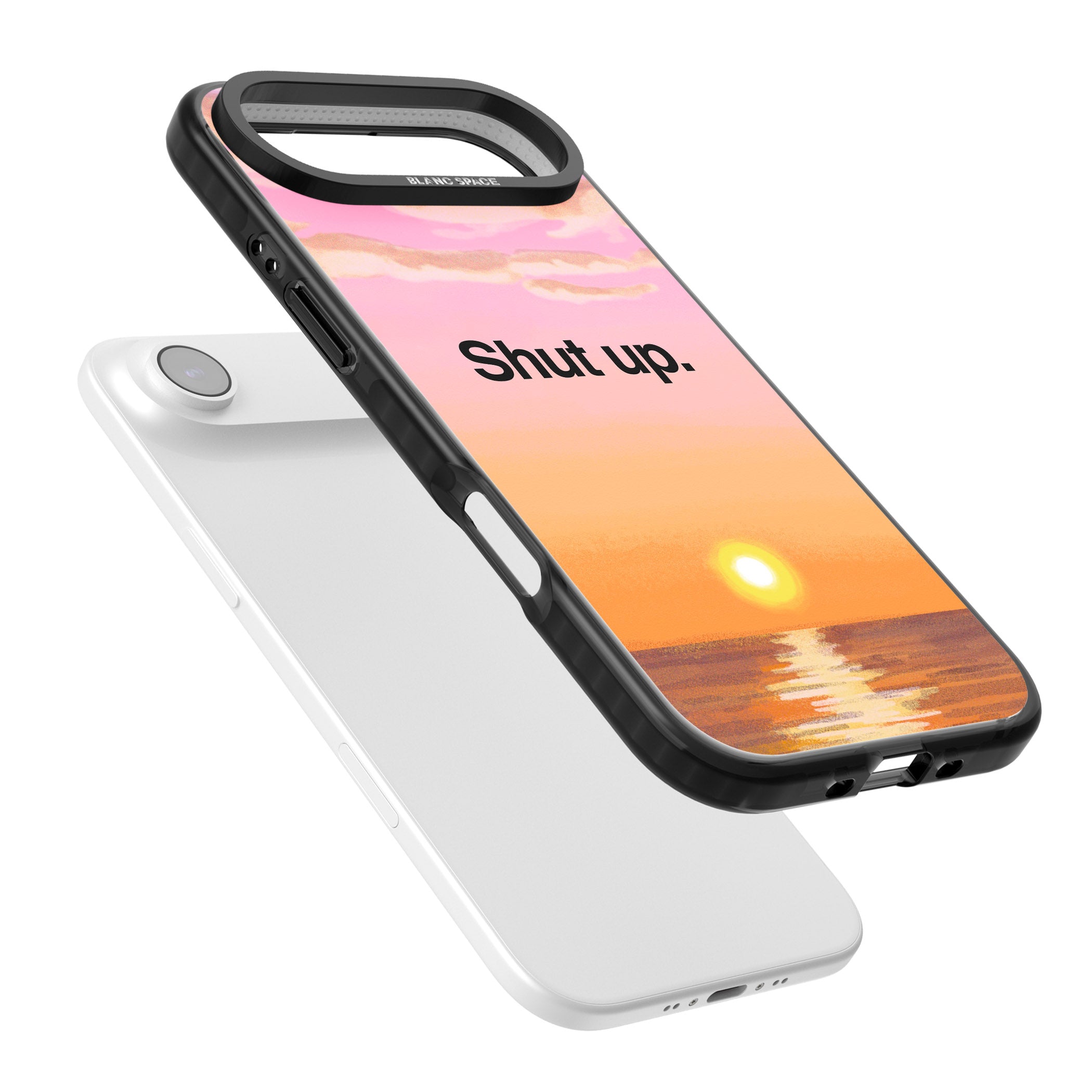 Shut Up iPhone 17 Air Impact Pro Black Phone Case Colours