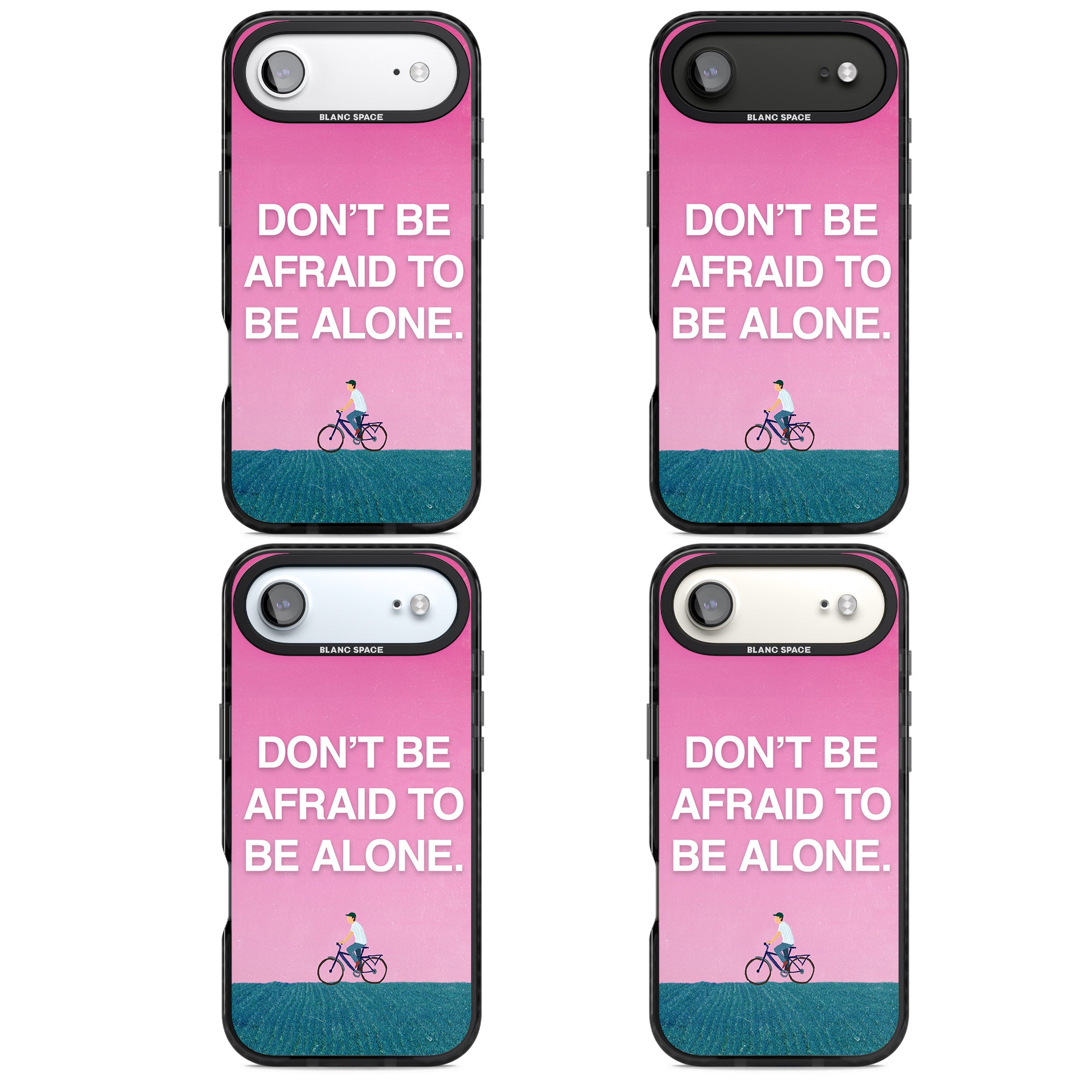 Don'T Be Afraid To Be Alone iPhone 17 Air Impact Pro Black Phone Case APT Impact Protection