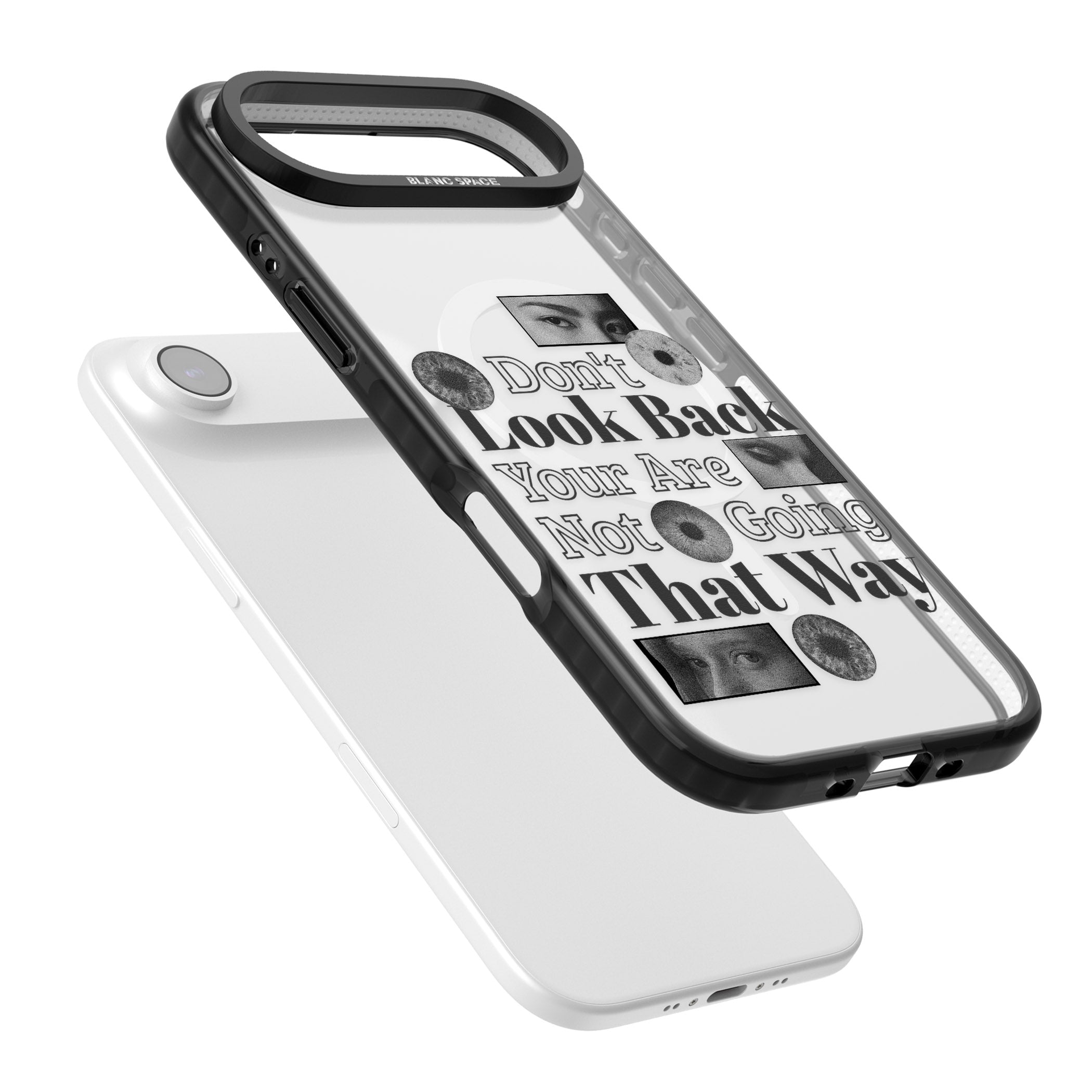 Dont Look Back iPhone 17 Air Impact Pro Black Phone Case Colours