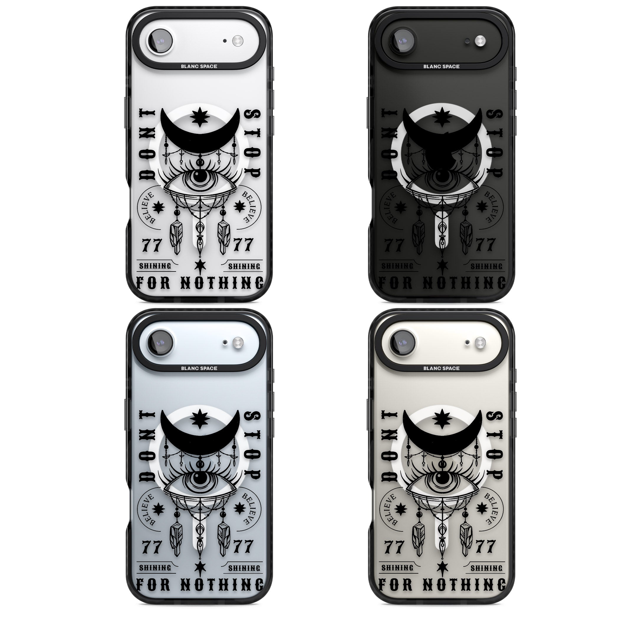 Dont Stop For Nothing iPhone 17 Air Impact Pro Black Phone Case APT Impact Protection