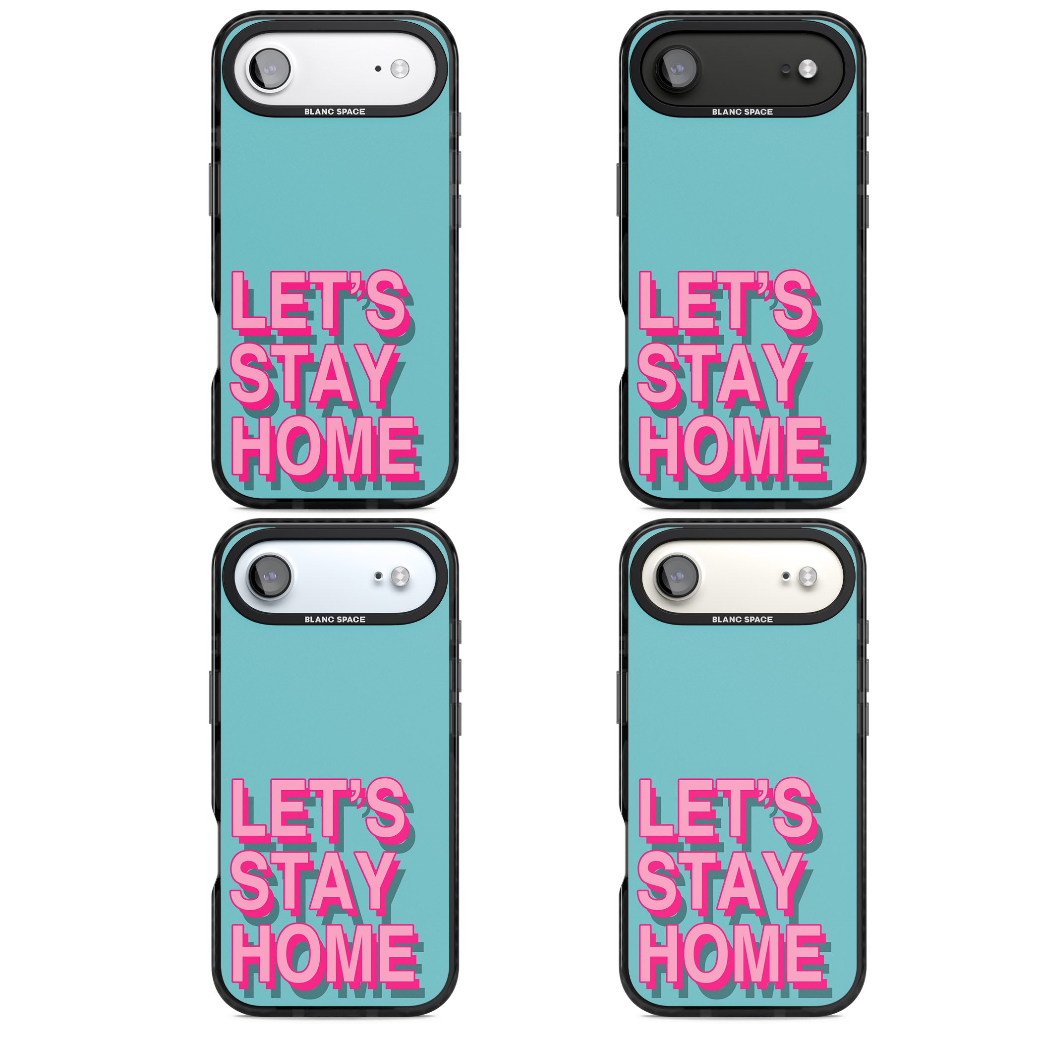 Let'S Stay Home iPhone 17 Air Impact Pro Black Phone Case APT Impact Protection