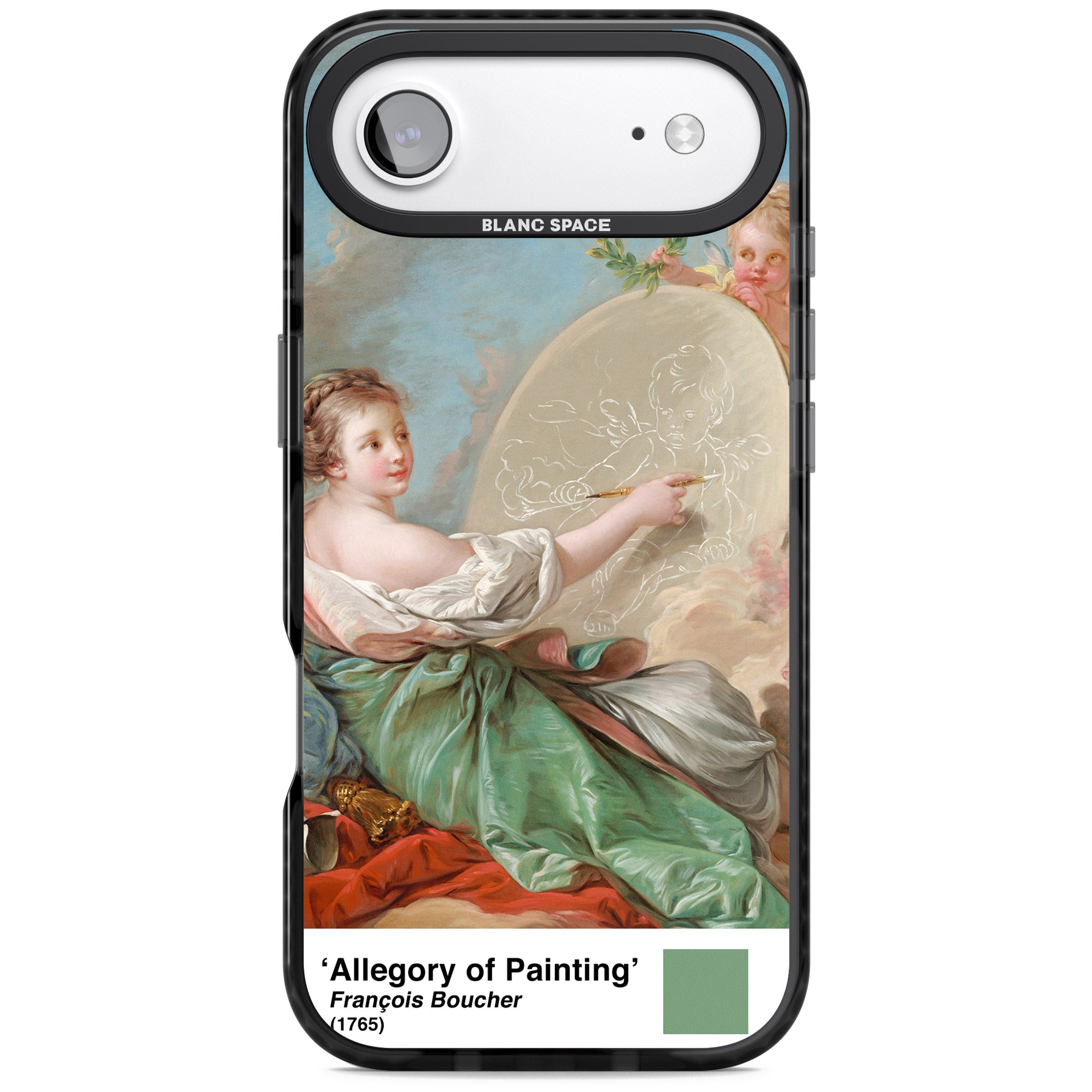 Allegory Of Painting iPhone 17 Air Impact Pro Black Phone Case