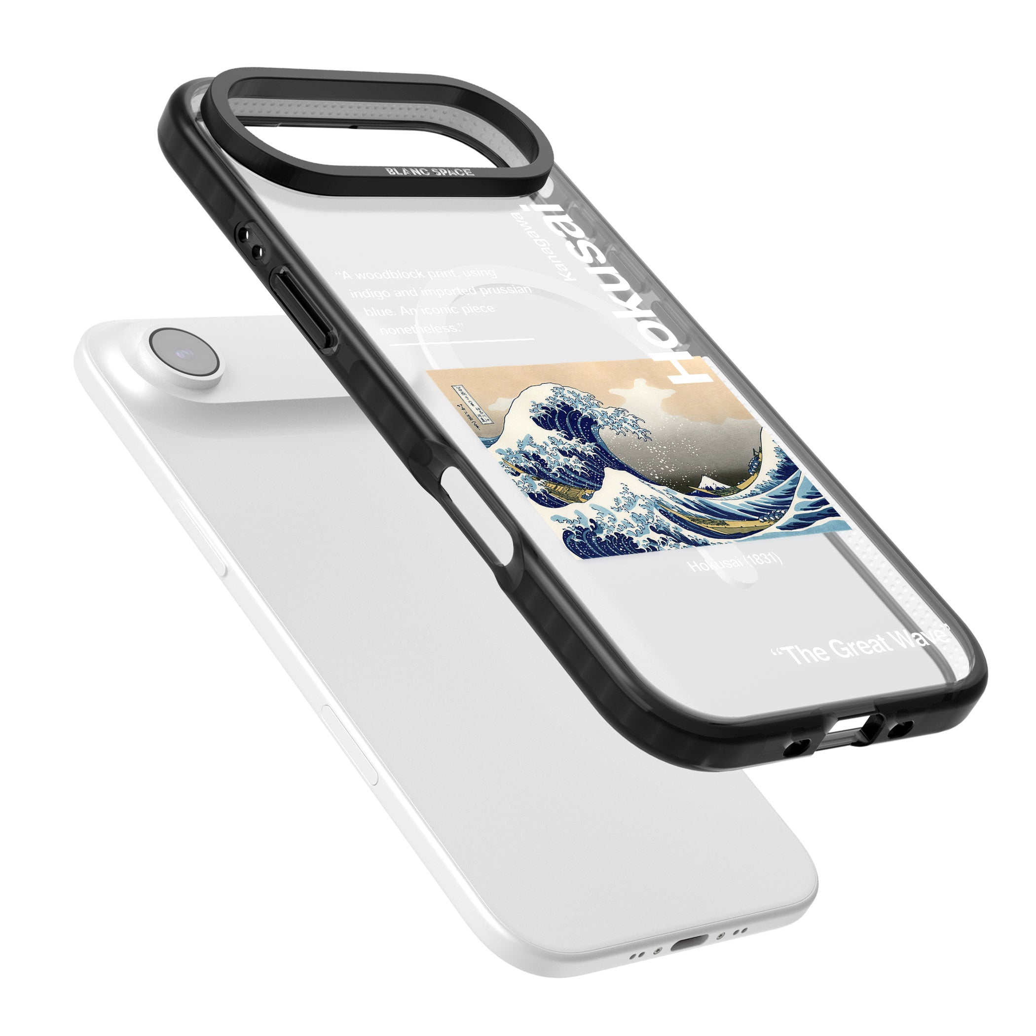 The Great Wave iPhone 17 Air Impact Pro Black Phone Case Colours