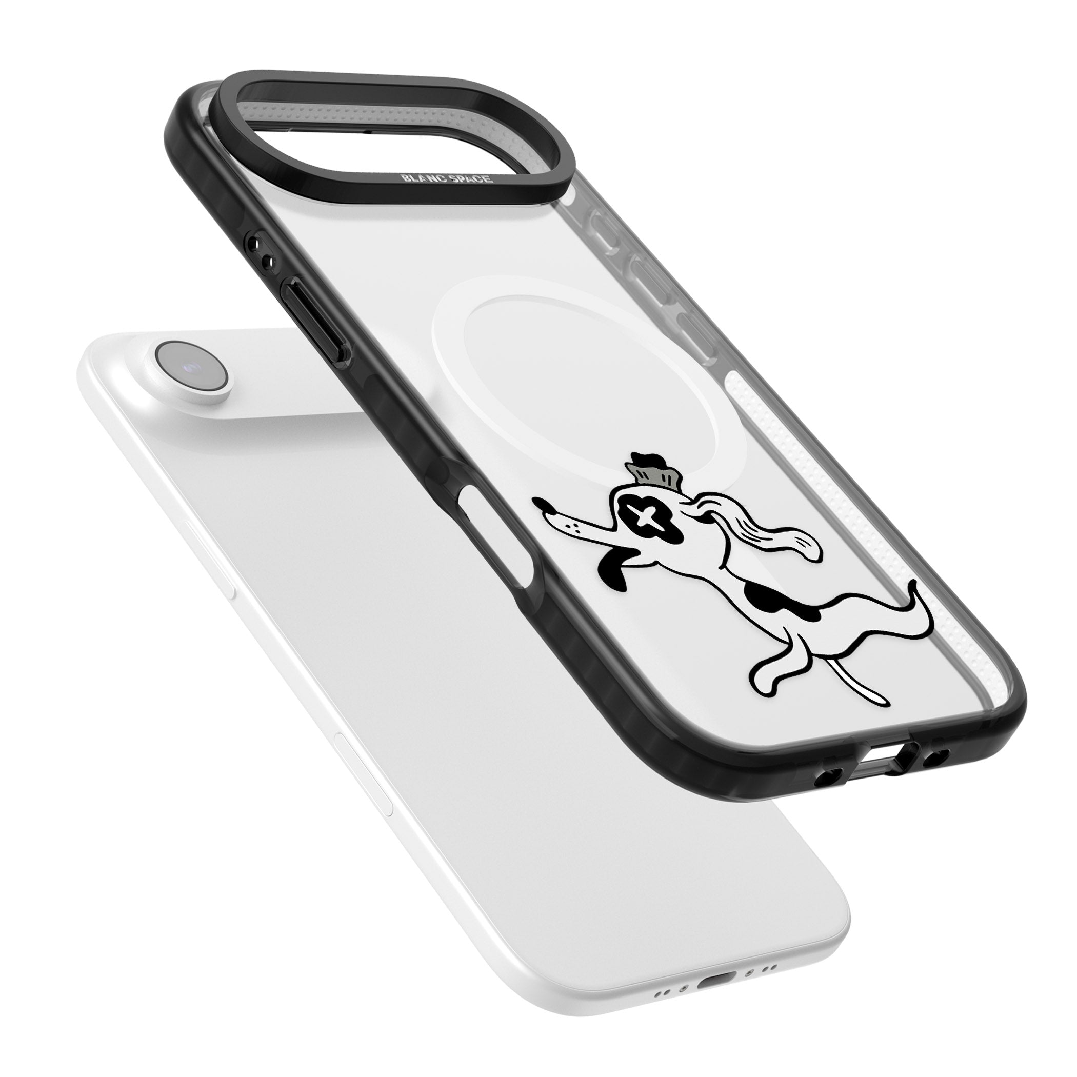 Dog Spirit iPhone 17 Air Impact Pro Black Phone Case Colours