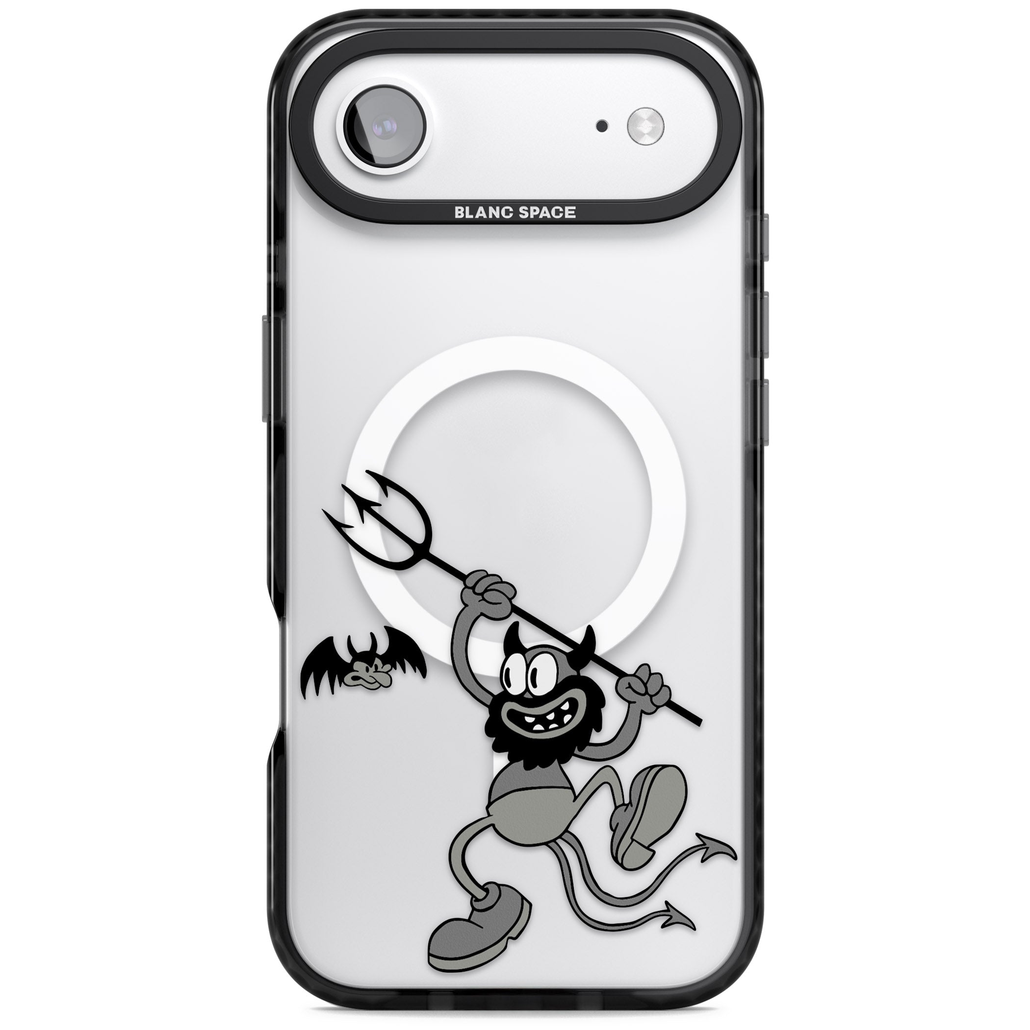 Dancing Devil iPhone 17 Air Impact Pro Black Phone Case