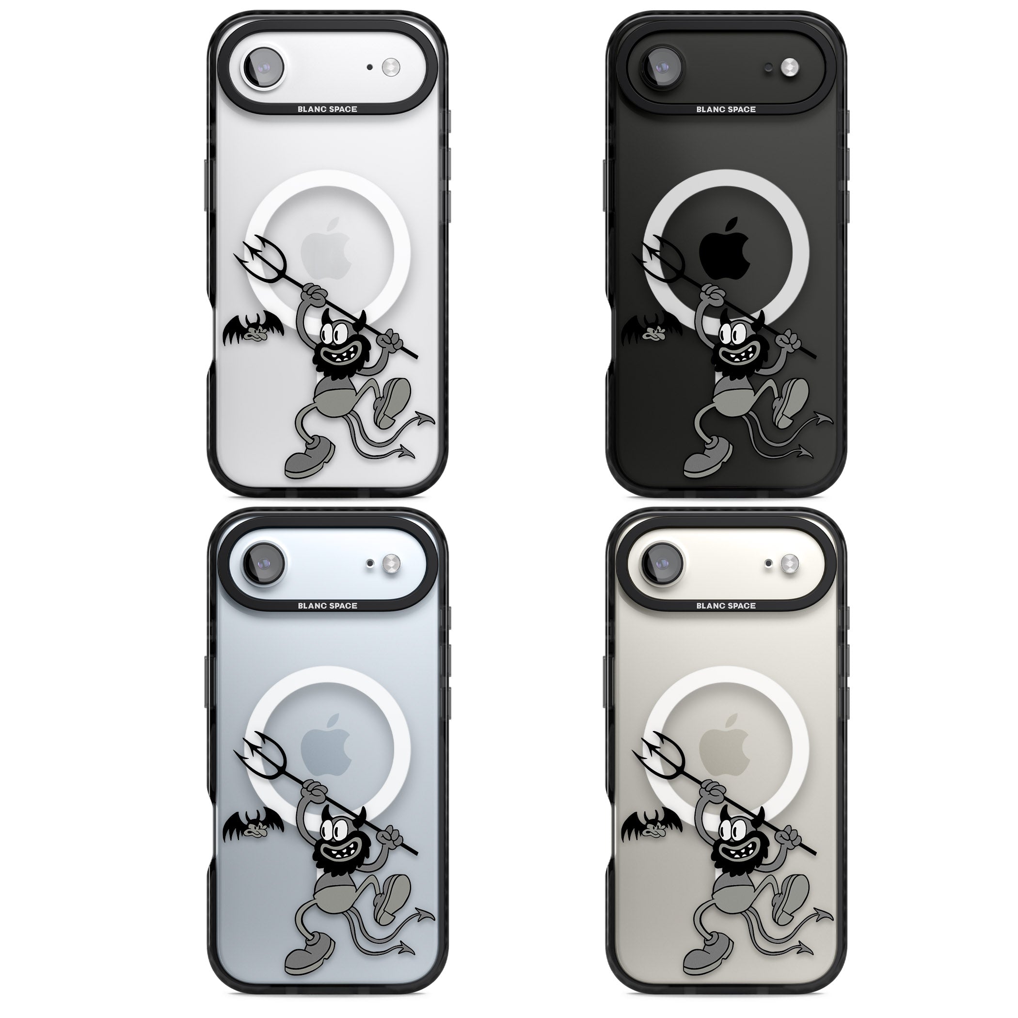 Dancing Devil iPhone 17 Air Impact Pro Black Phone Case APT Impact Protection