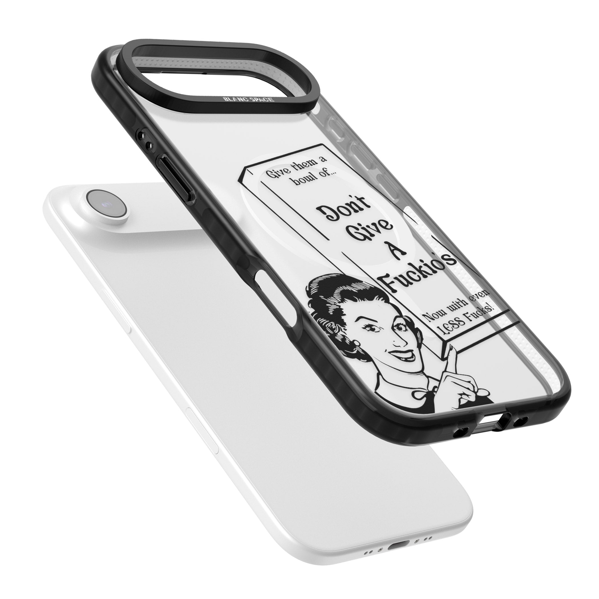 Dont Give A F Ckios Cereal iPhone 17 Air Impact Pro Black Phone Case Colours