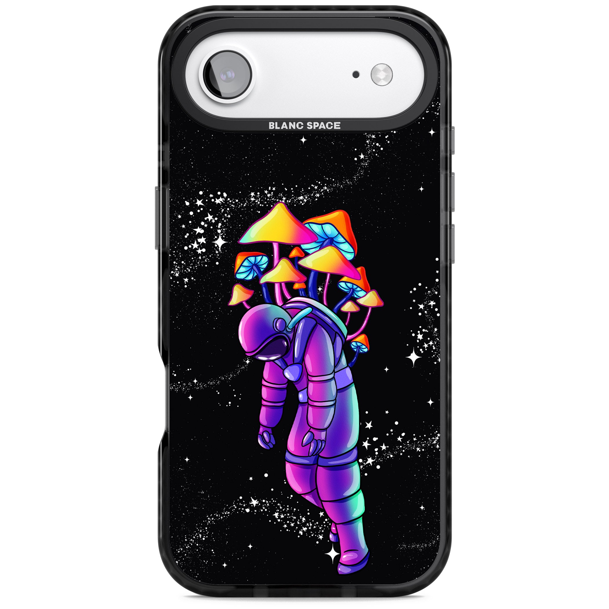 Space Mutation iPhone 17 Air Impact Pro Black Phone Case