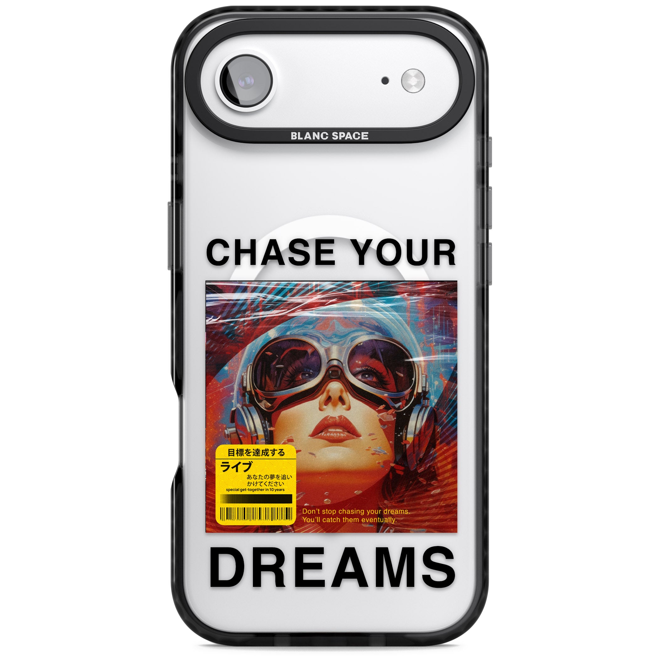 Chase Your Dreams iPhone 17 Air Impact Pro Black Phone Case