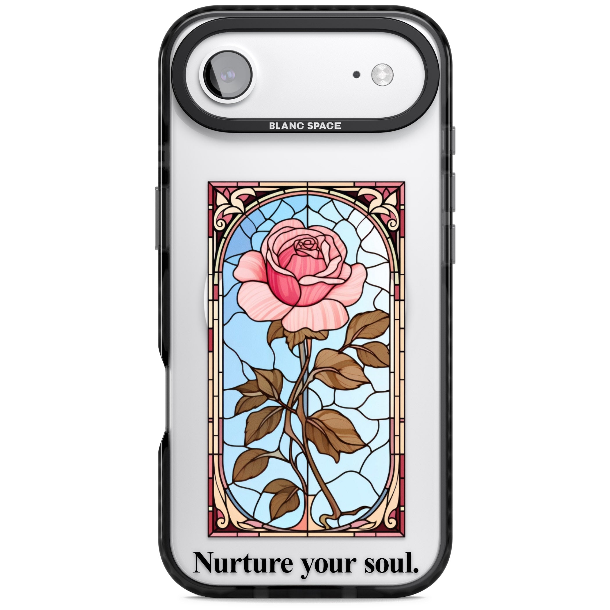 Nurture Your Soul iPhone 17 Air Impact Pro Black Phone Case