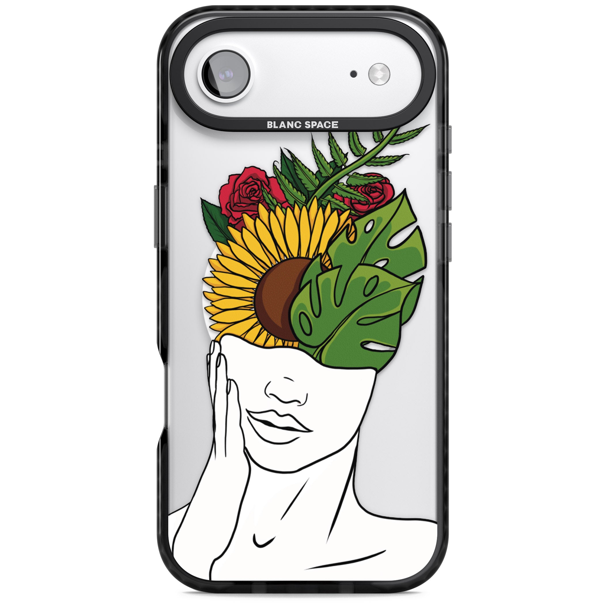 Let The Mind Flourish iPhone 17 Air Impact Pro Black Phone Case