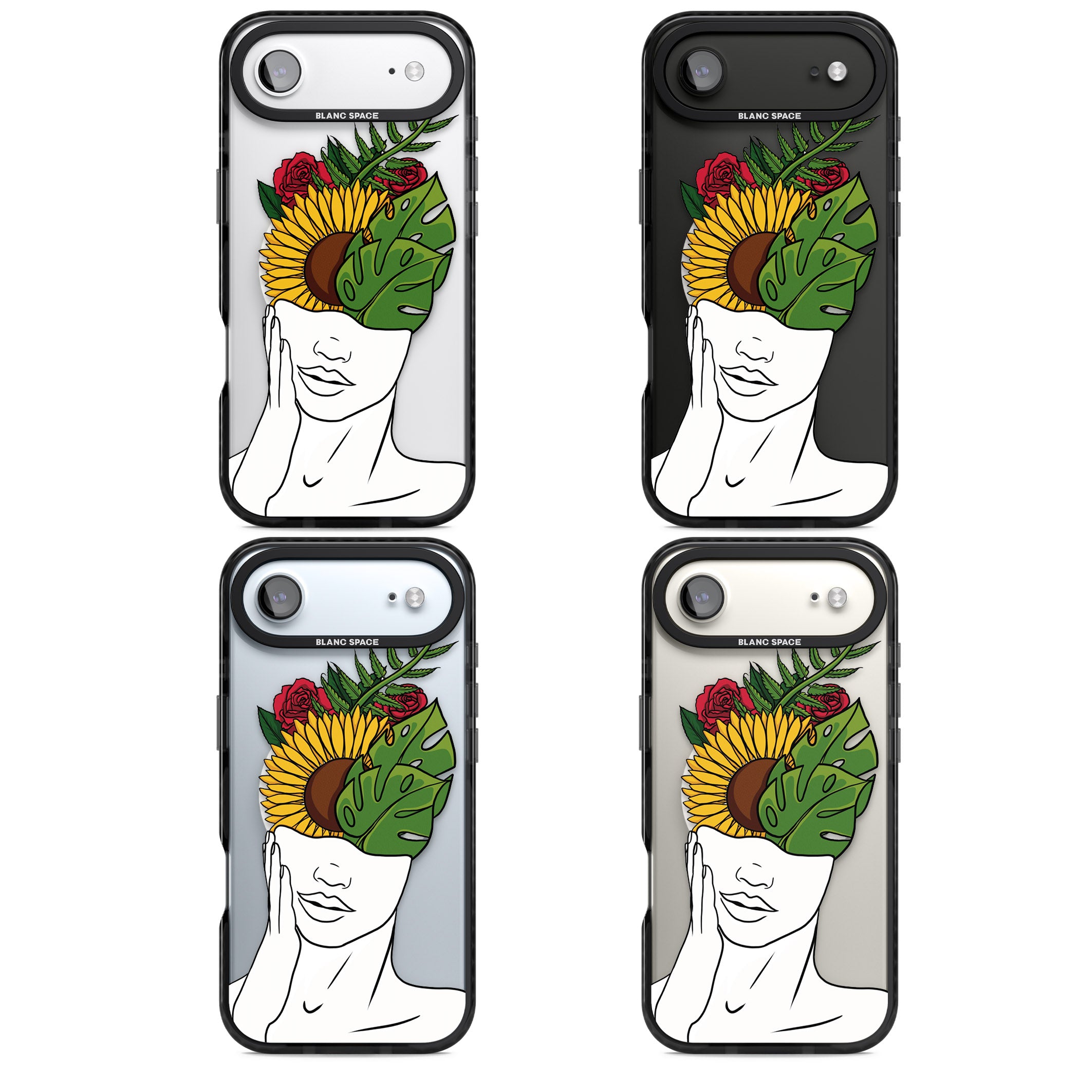 Let The Mind Flourish iPhone 17 Air Impact Pro Black Phone Case APT Impact Protection