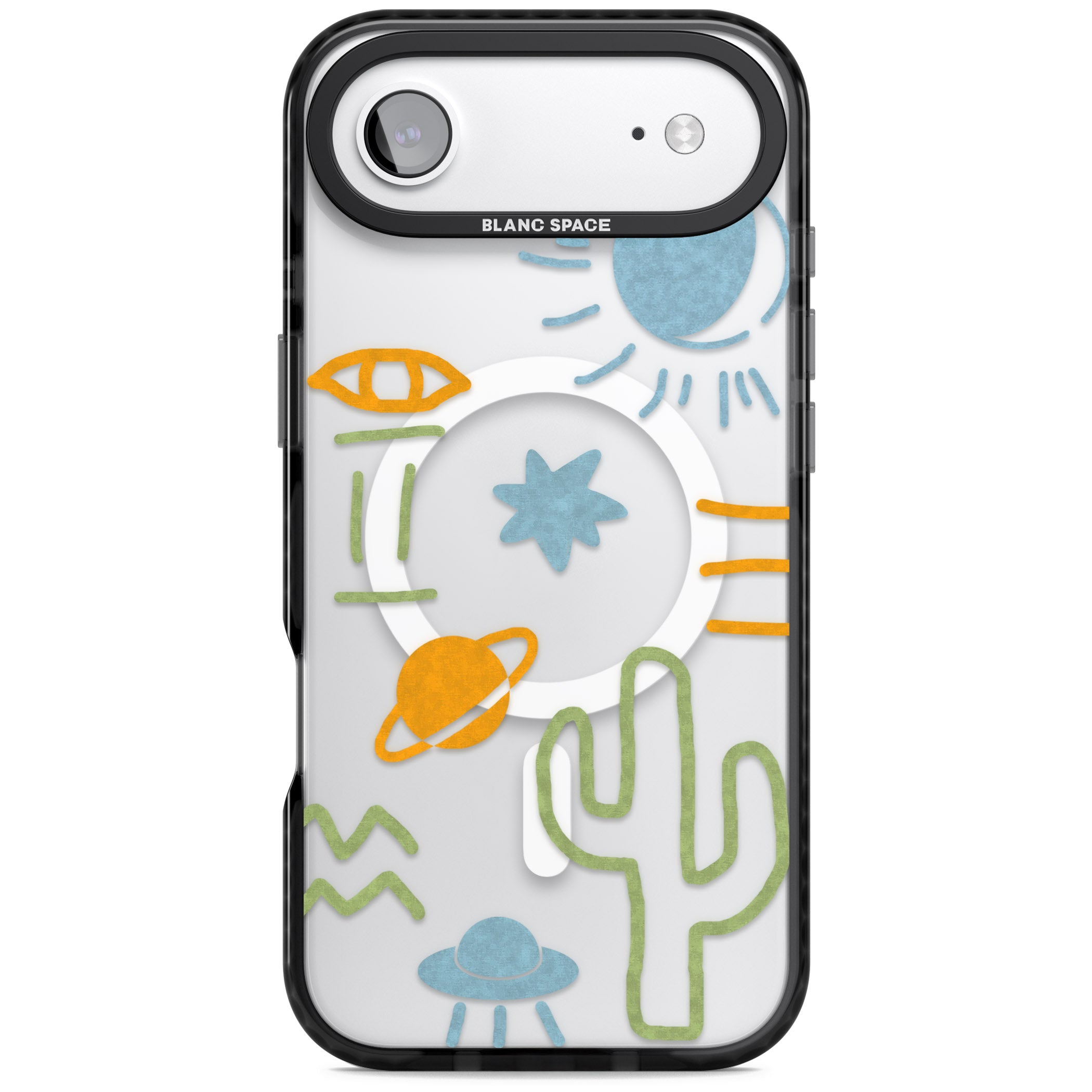 Summer Heat iPhone 17 Air Impact Pro Black Phone Case