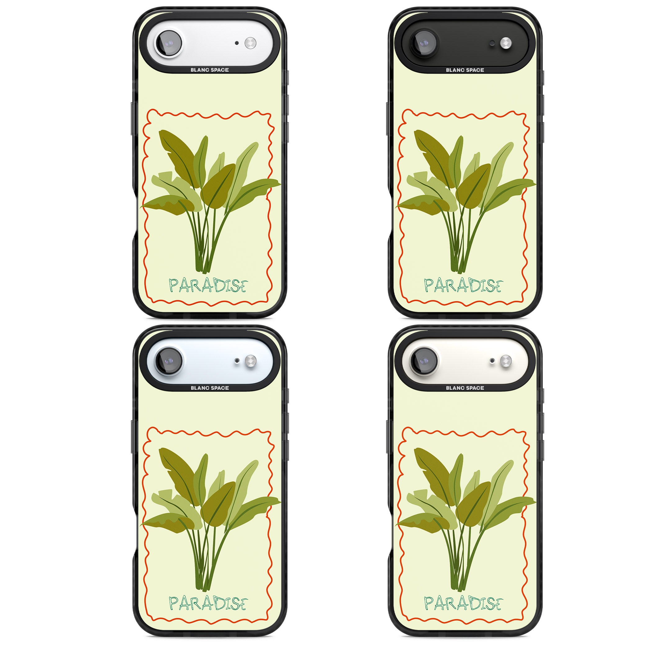 Paradies Plant iPhone 17 Air Impact Pro Black Phone Case APT Impact Protection