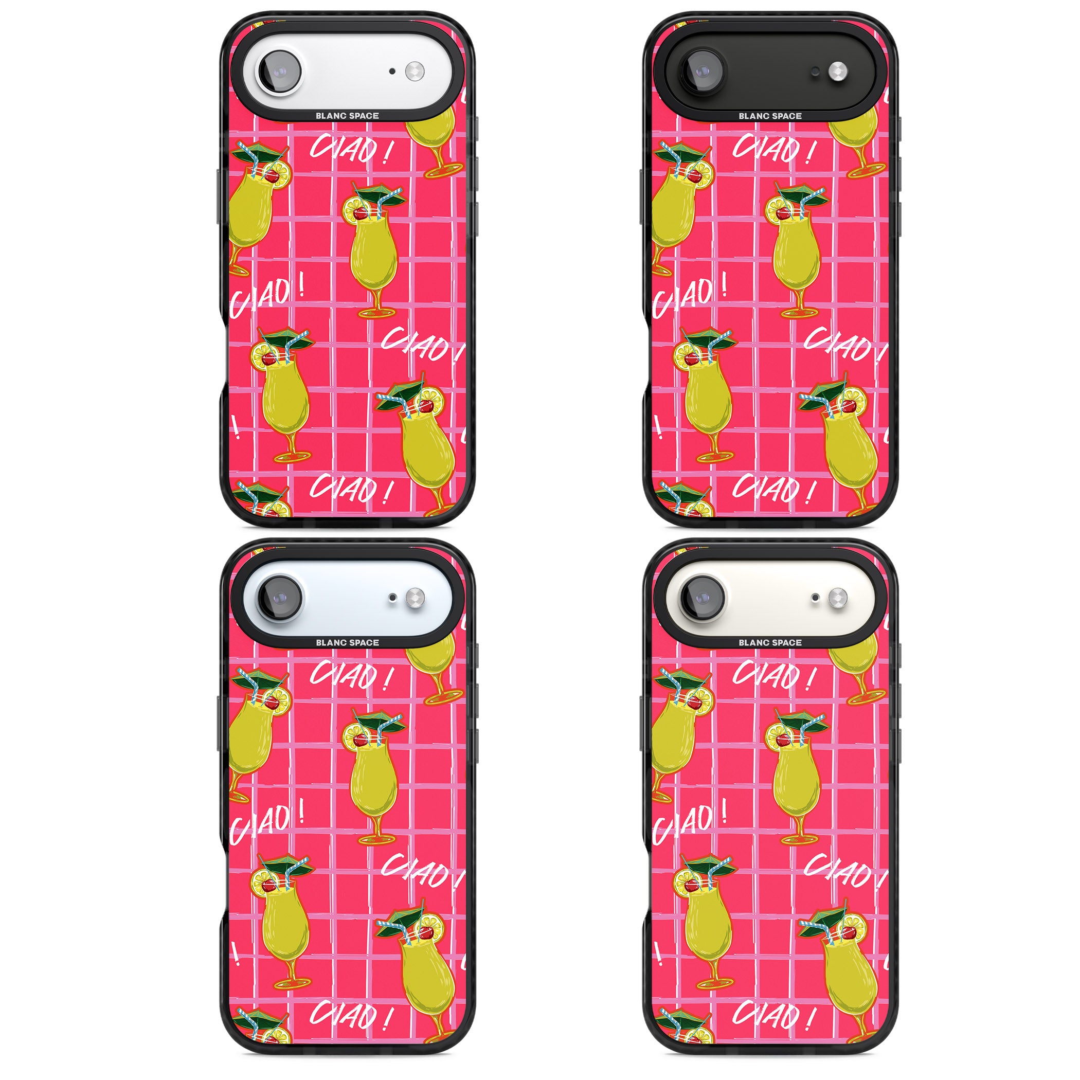 Ciao Lemons iPhone 17 Air Impact Pro Black Phone Case APT Impact Protection