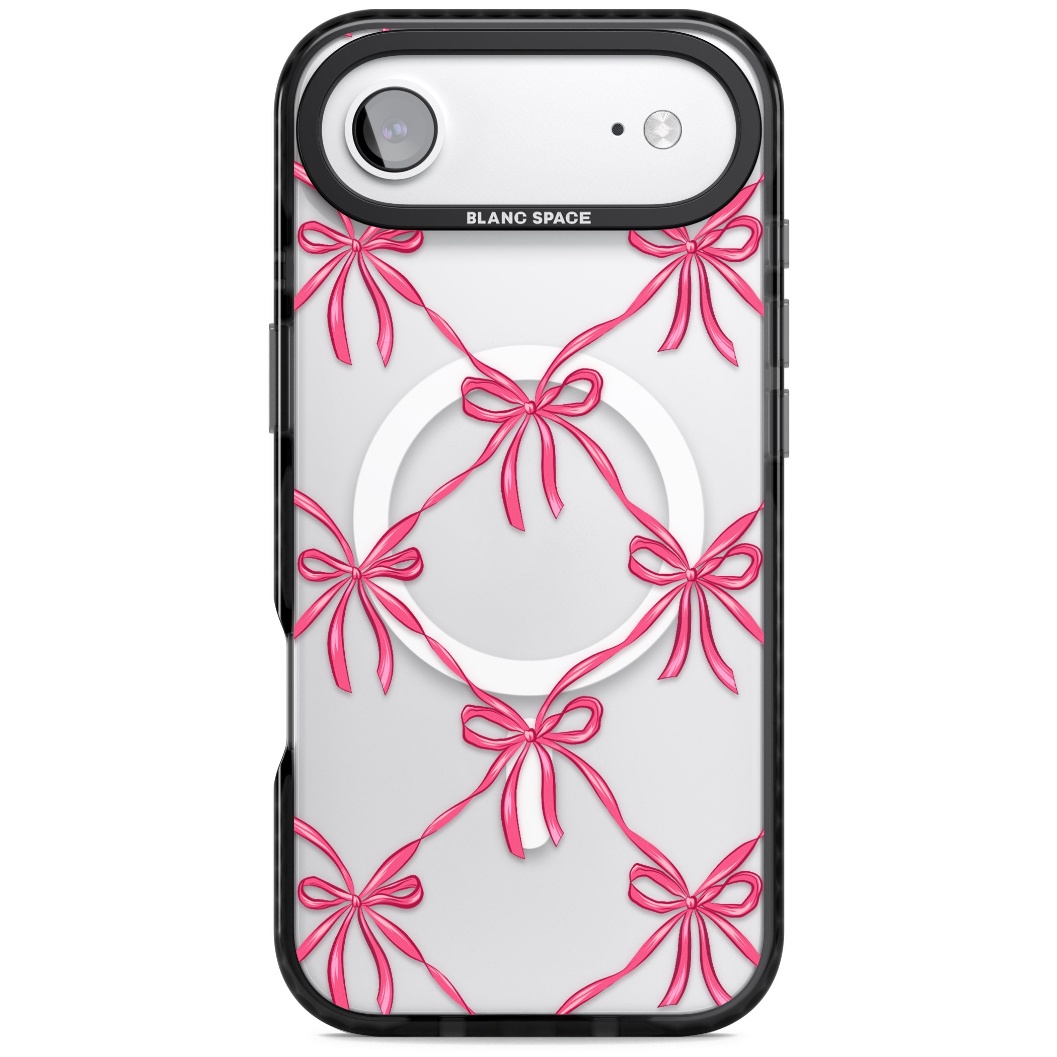 Bow Knots iPhone 17 Air Impact Pro Black Phone Case