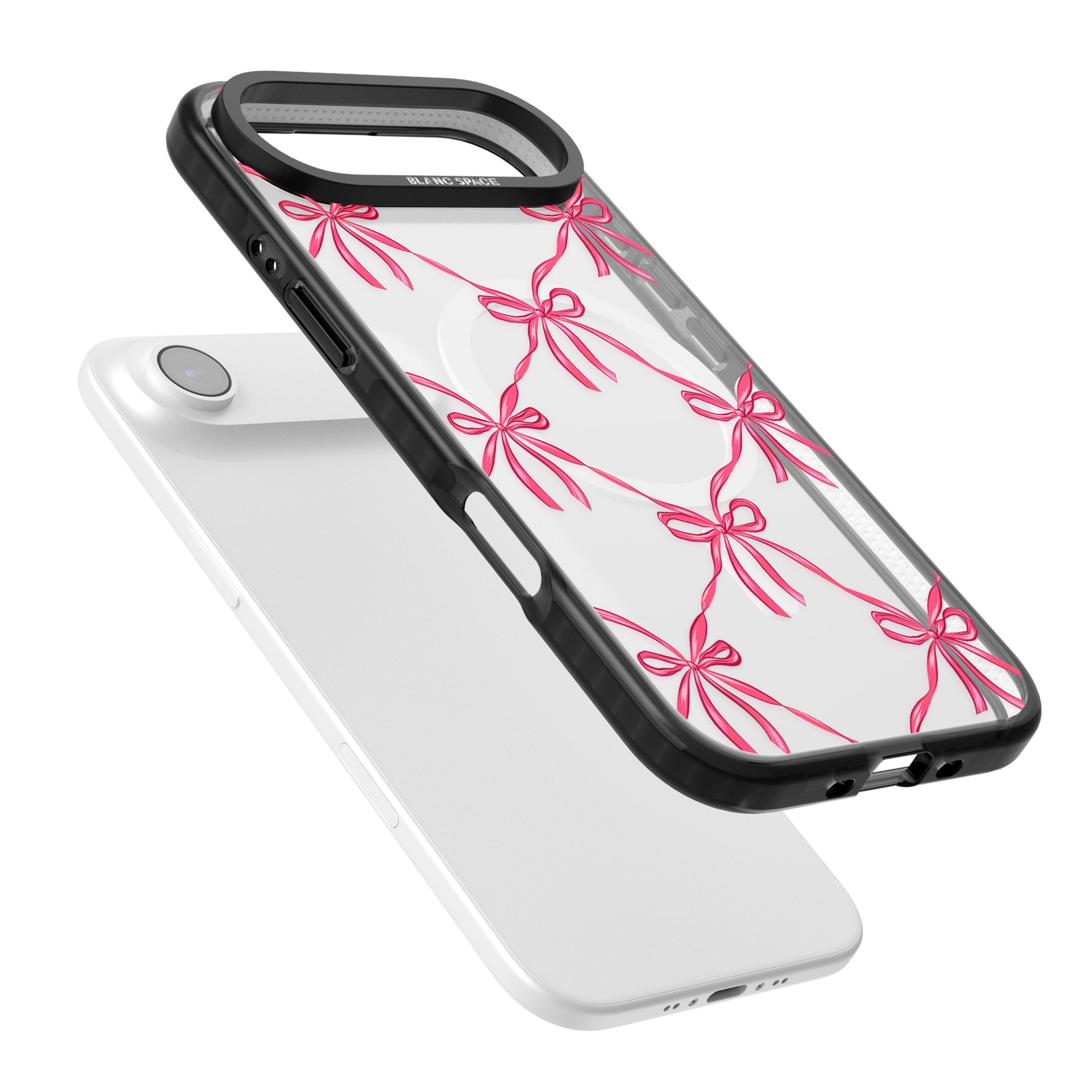 Bow Knots iPhone 17 Air Impact Pro Black Phone Case Colours