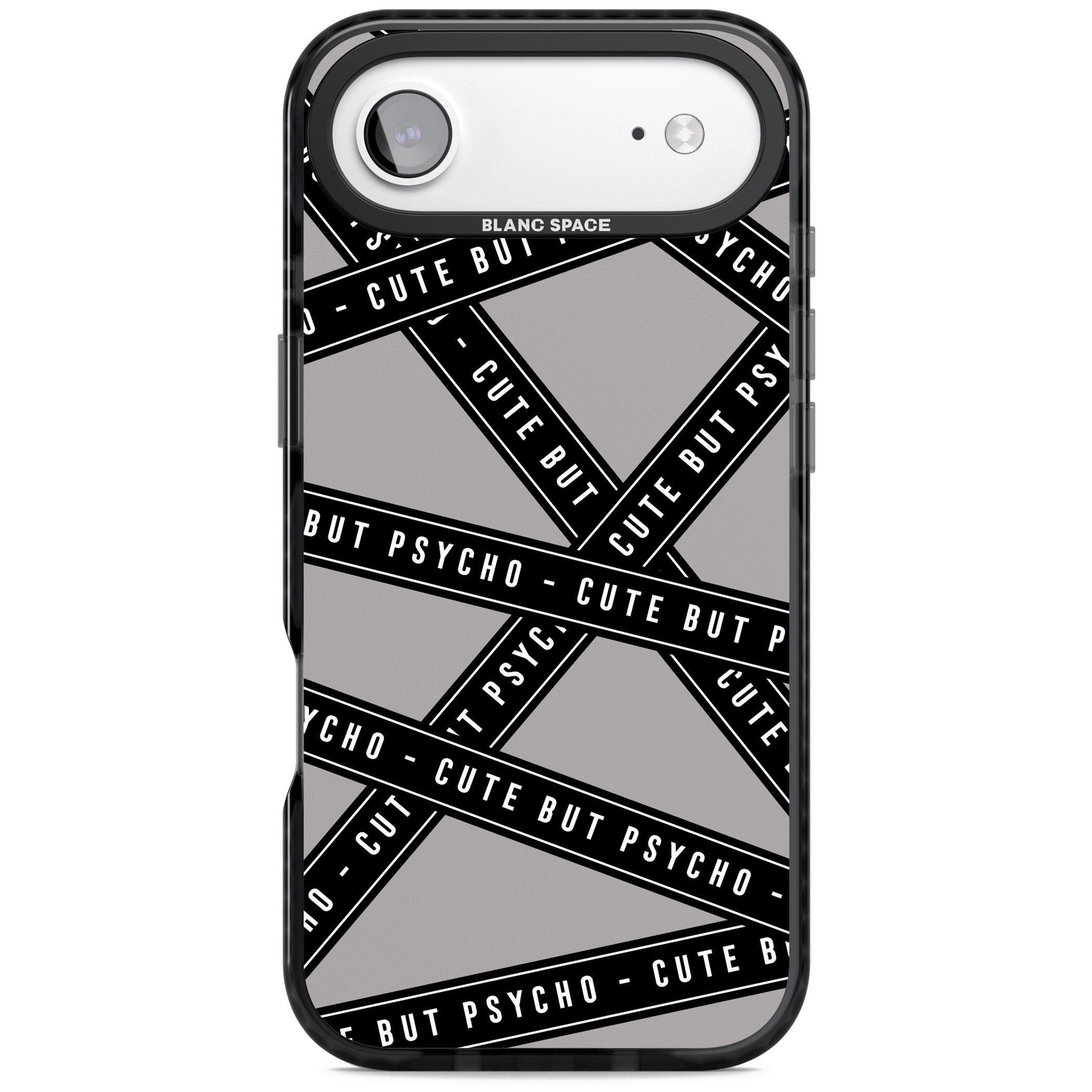 Cute But Psycho iPhone 17 Air Impact Pro Black Phone Case