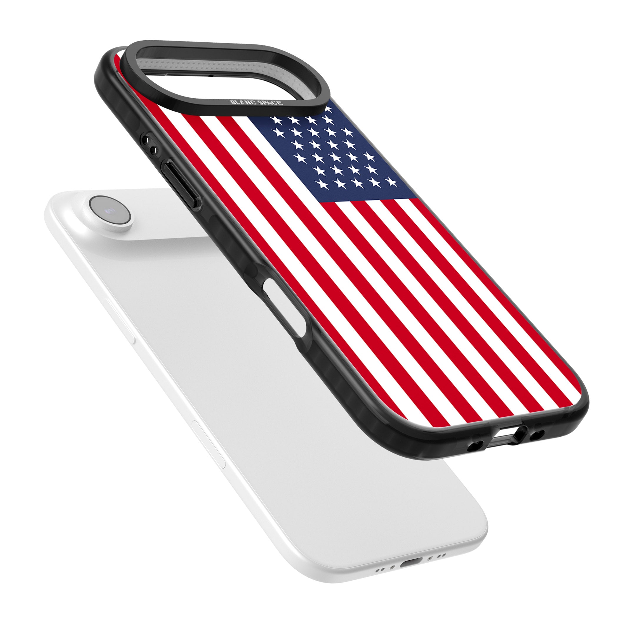 American Flag iPhone 17 Air Impact Pro Black Phone Case Colours