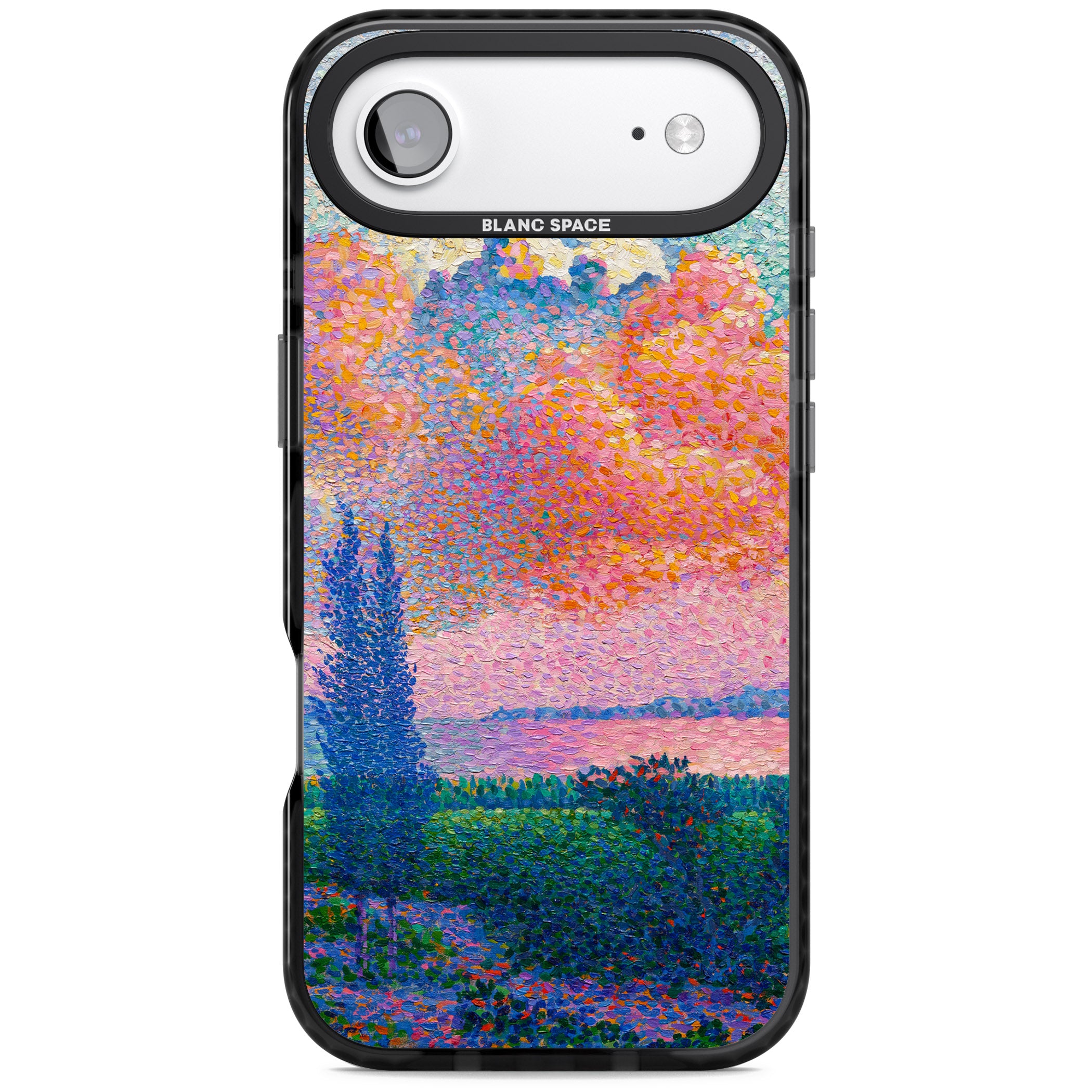 The Pink Cloud iPhone 17 Air Impact Pro Black Phone Case