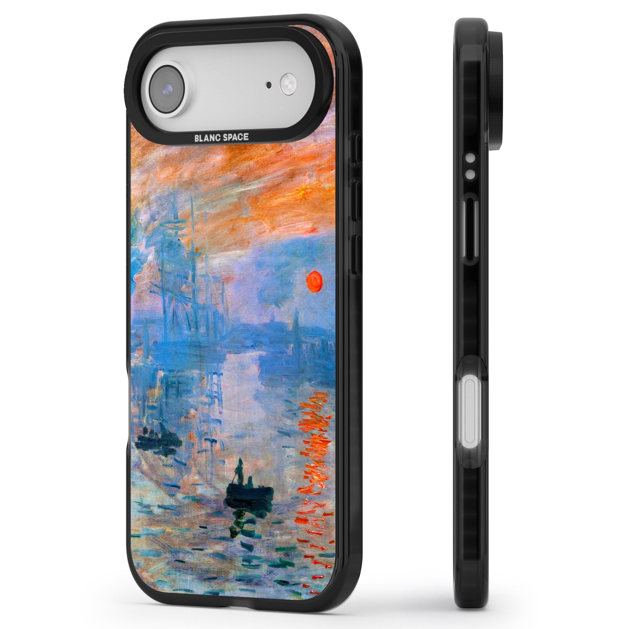 Impression, Sunrise iPhone 17 Air Impact Pro Black Phone Case Side Profile