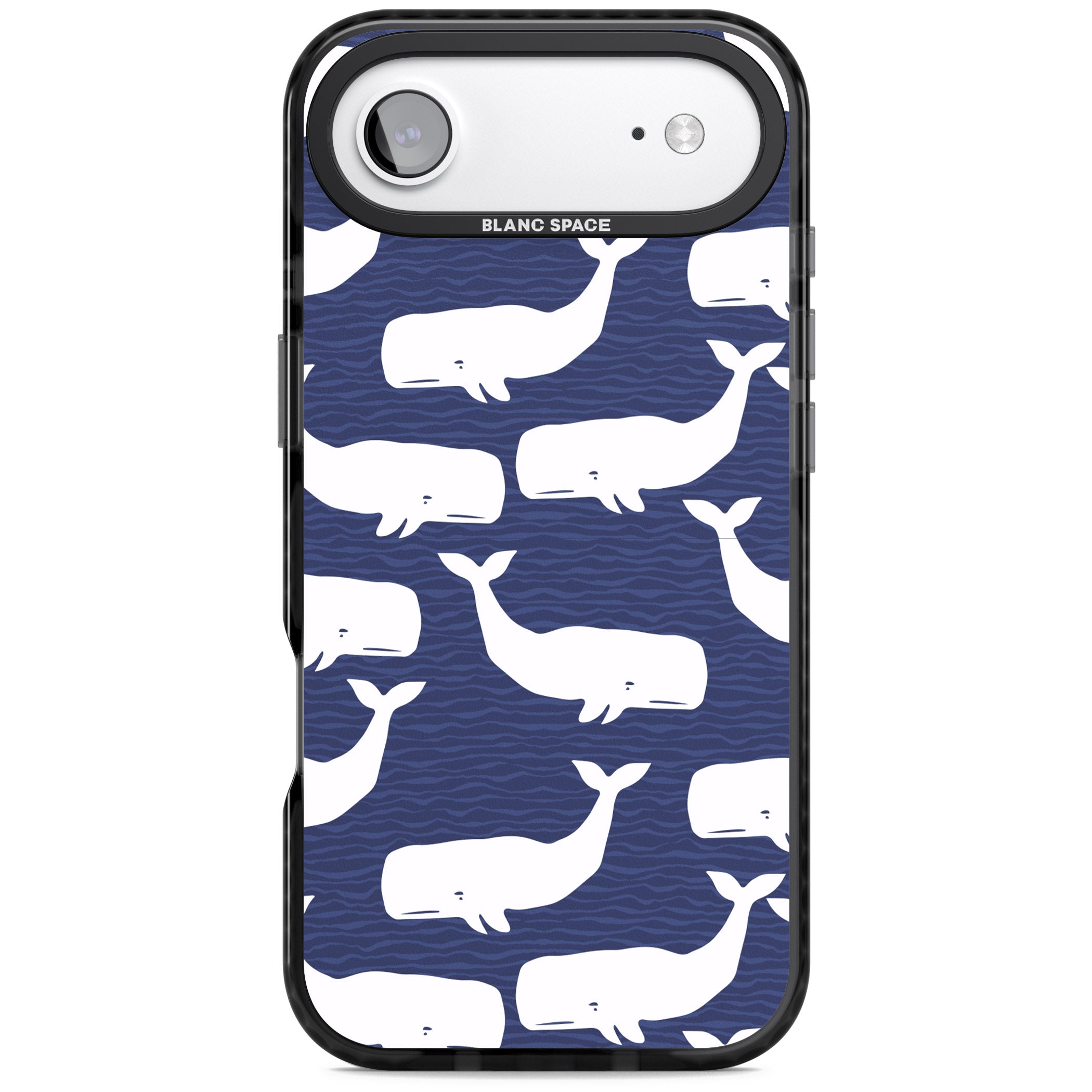 Whale Dreams iPhone 17 Air Impact Pro Black Phone Case