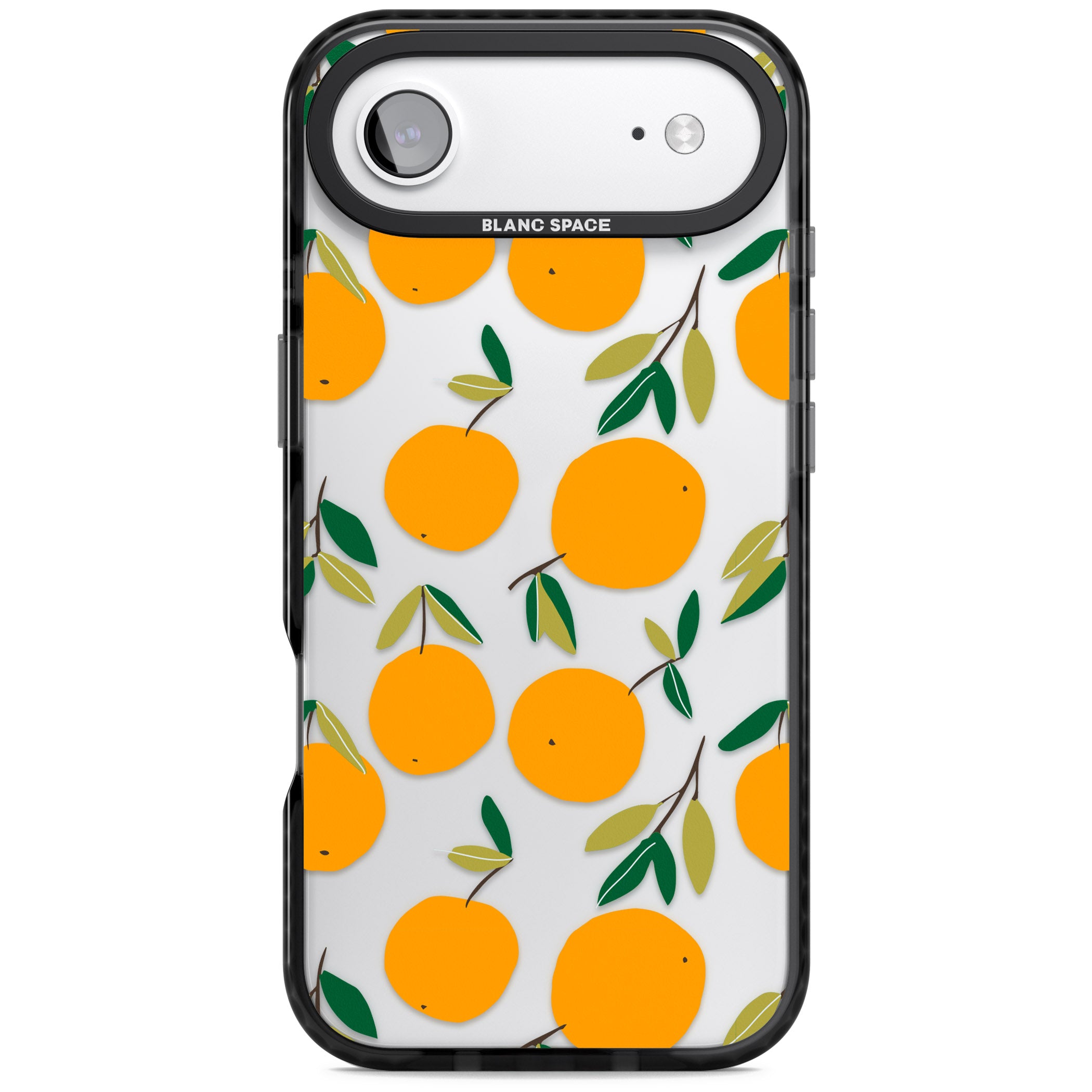 Citrus Grove iPhone 17 Air Impact Black Phone Case