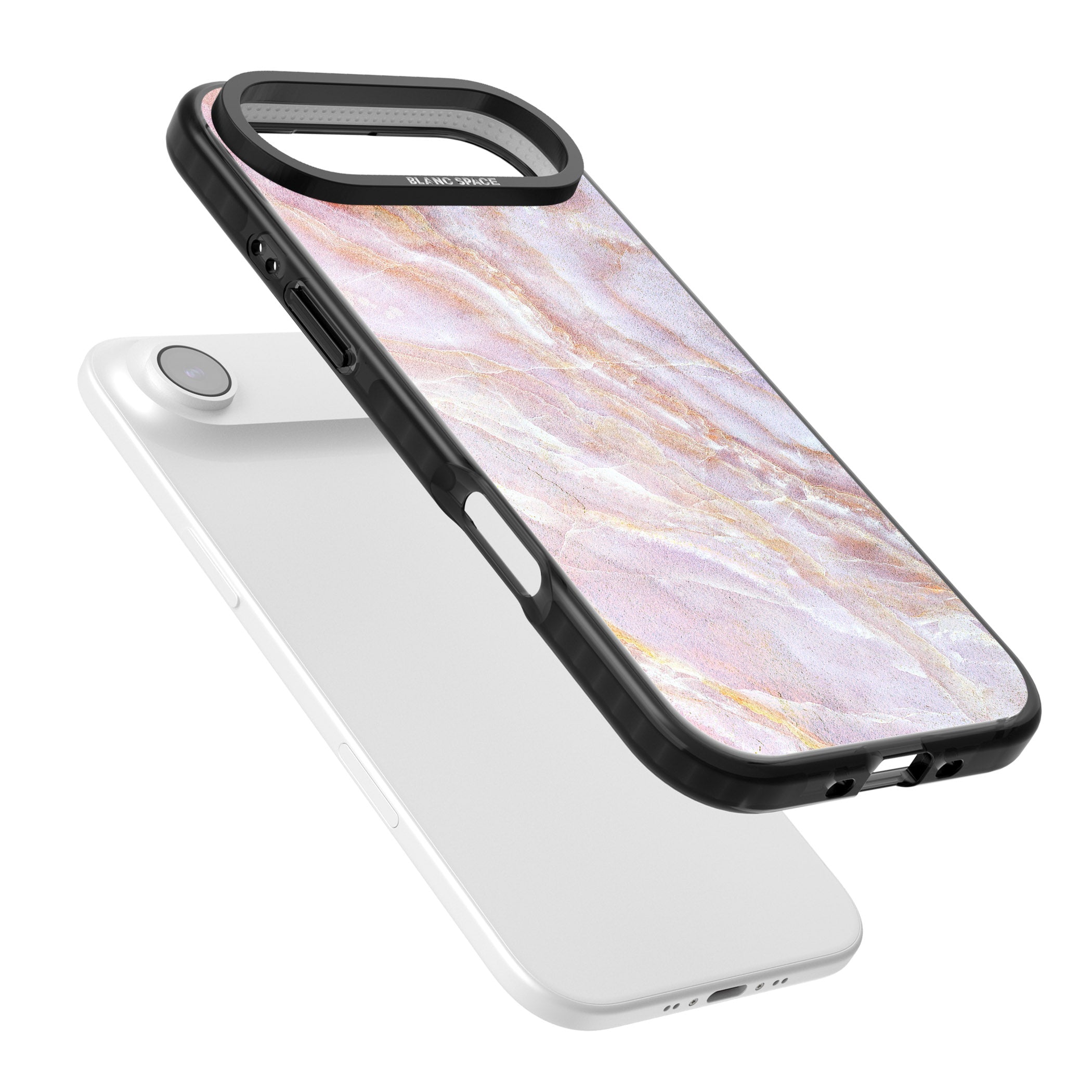 Soft Onyx Blush iPhone 17 Air Impact Black Phone Case Colours