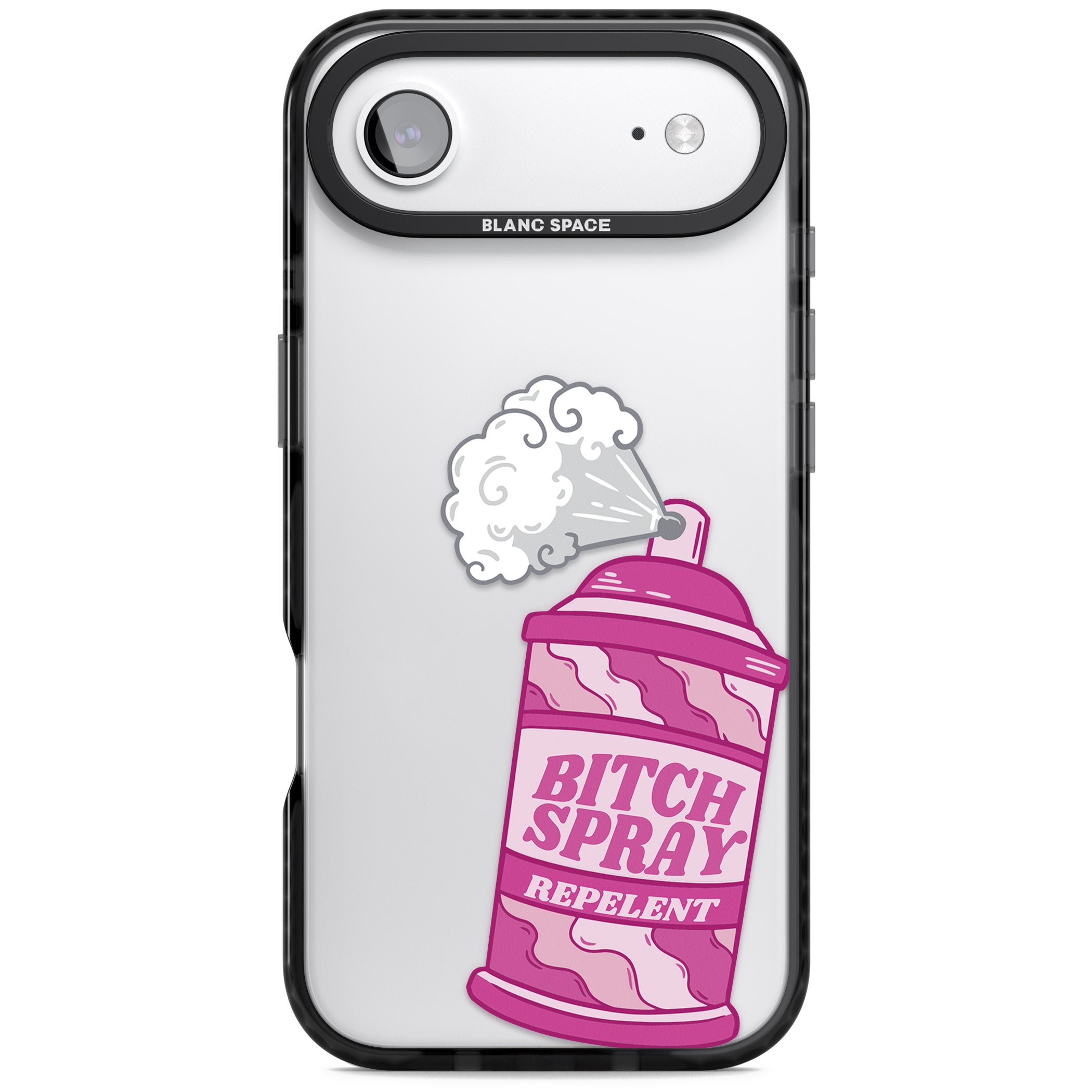B*Tch Spray iPhone 17 Air Impact Black Phone Case