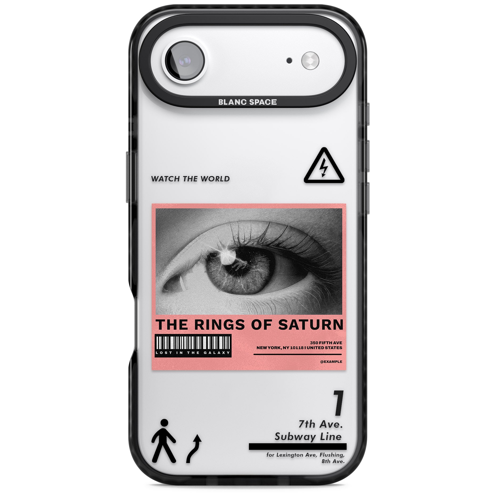 Watch The World iPhone 17 Air Impact Black Phone Case