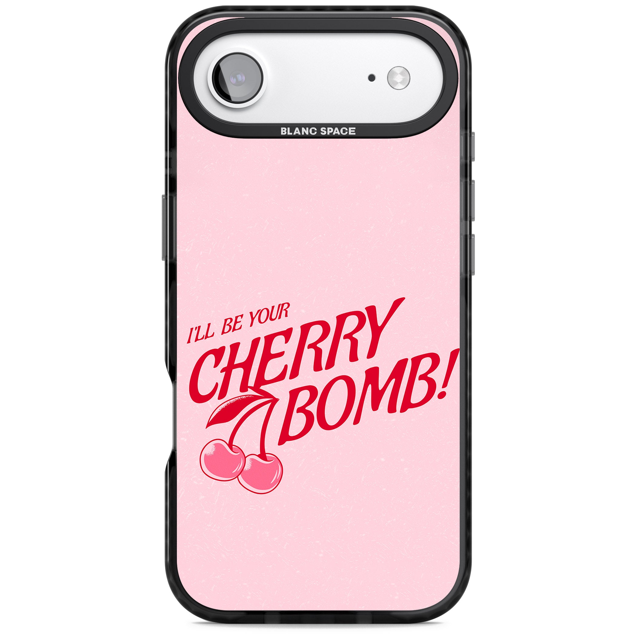 Your Cherry Bomb iPhone 17 Air Impact Black Phone Case