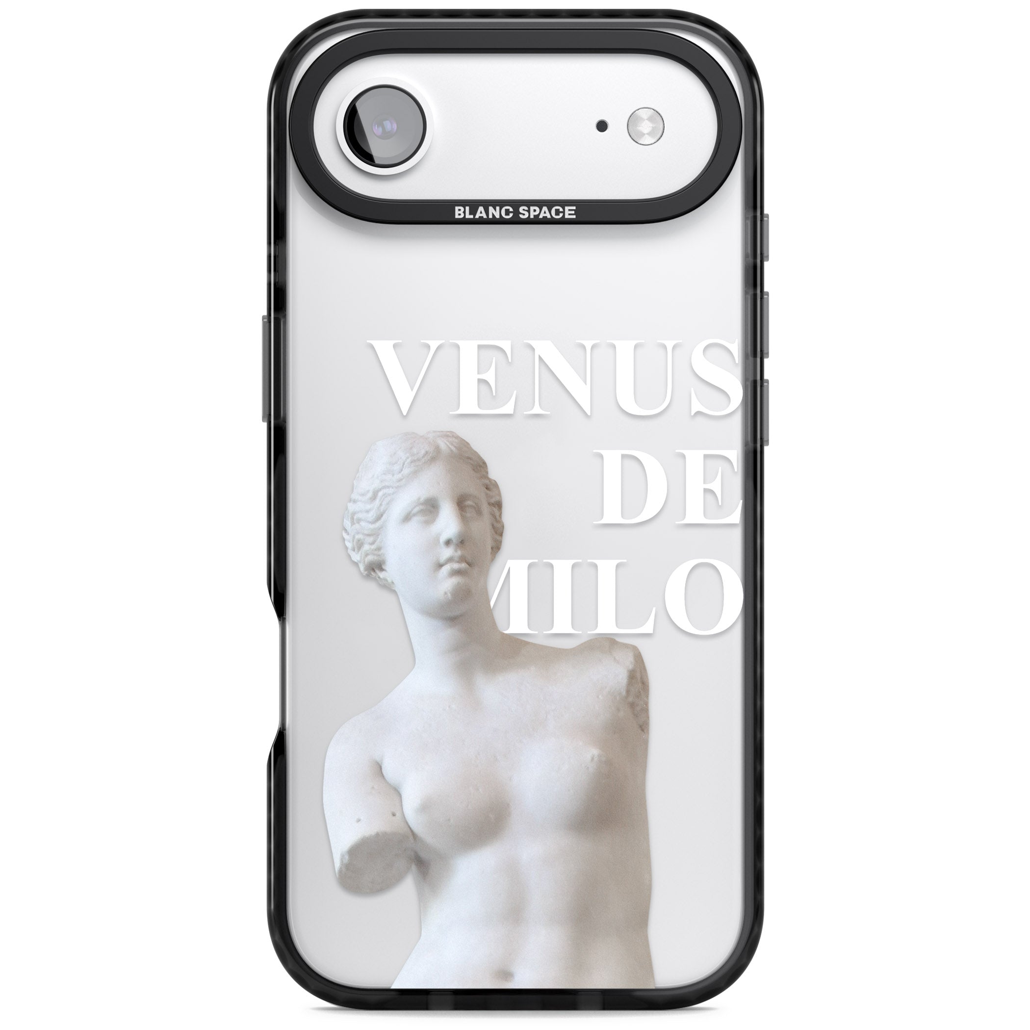 Venus De Milo Cutout iPhone 17 Air Impact Black Phone Case