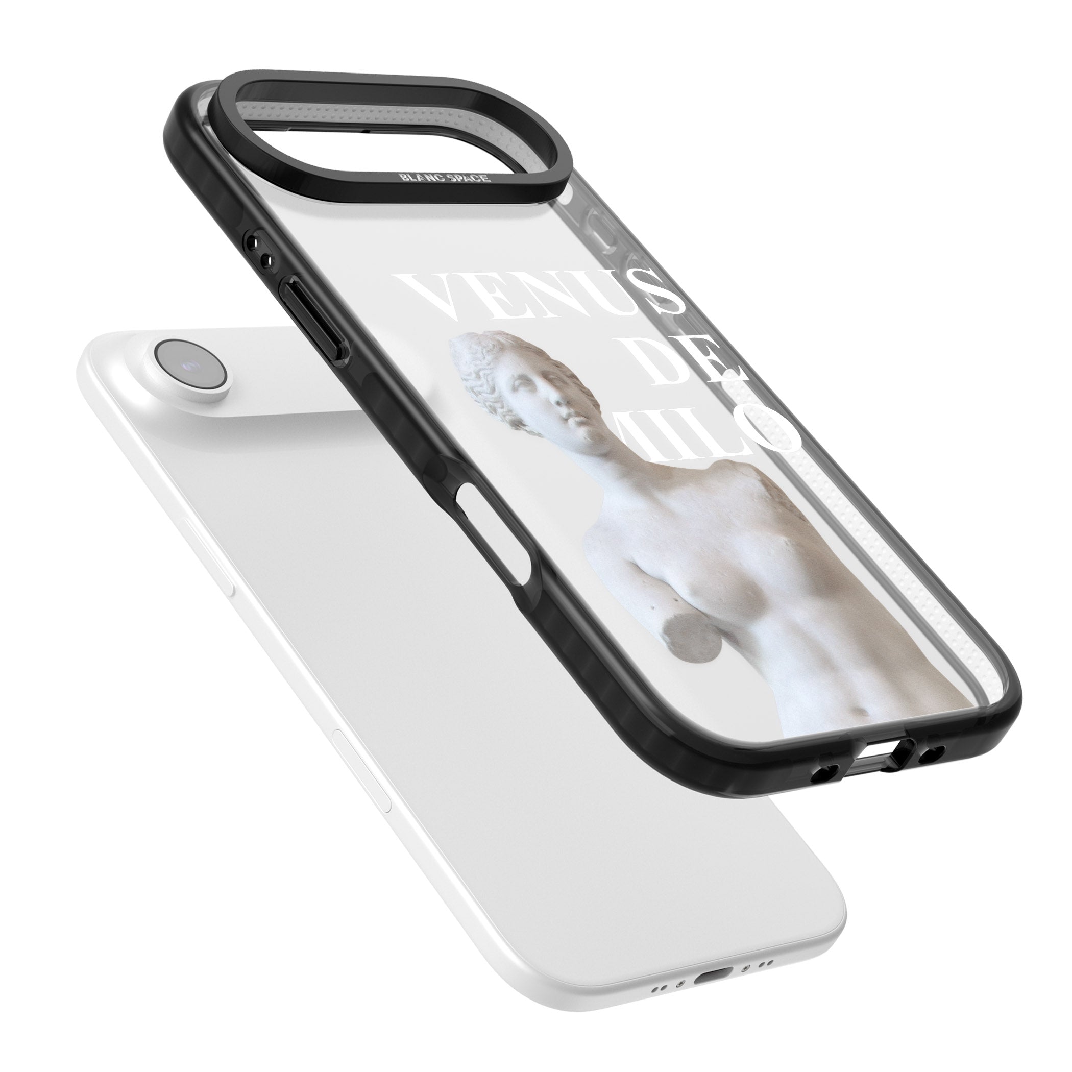 Venus De Milo Cutout iPhone 17 Air Impact Black Phone Case Colours