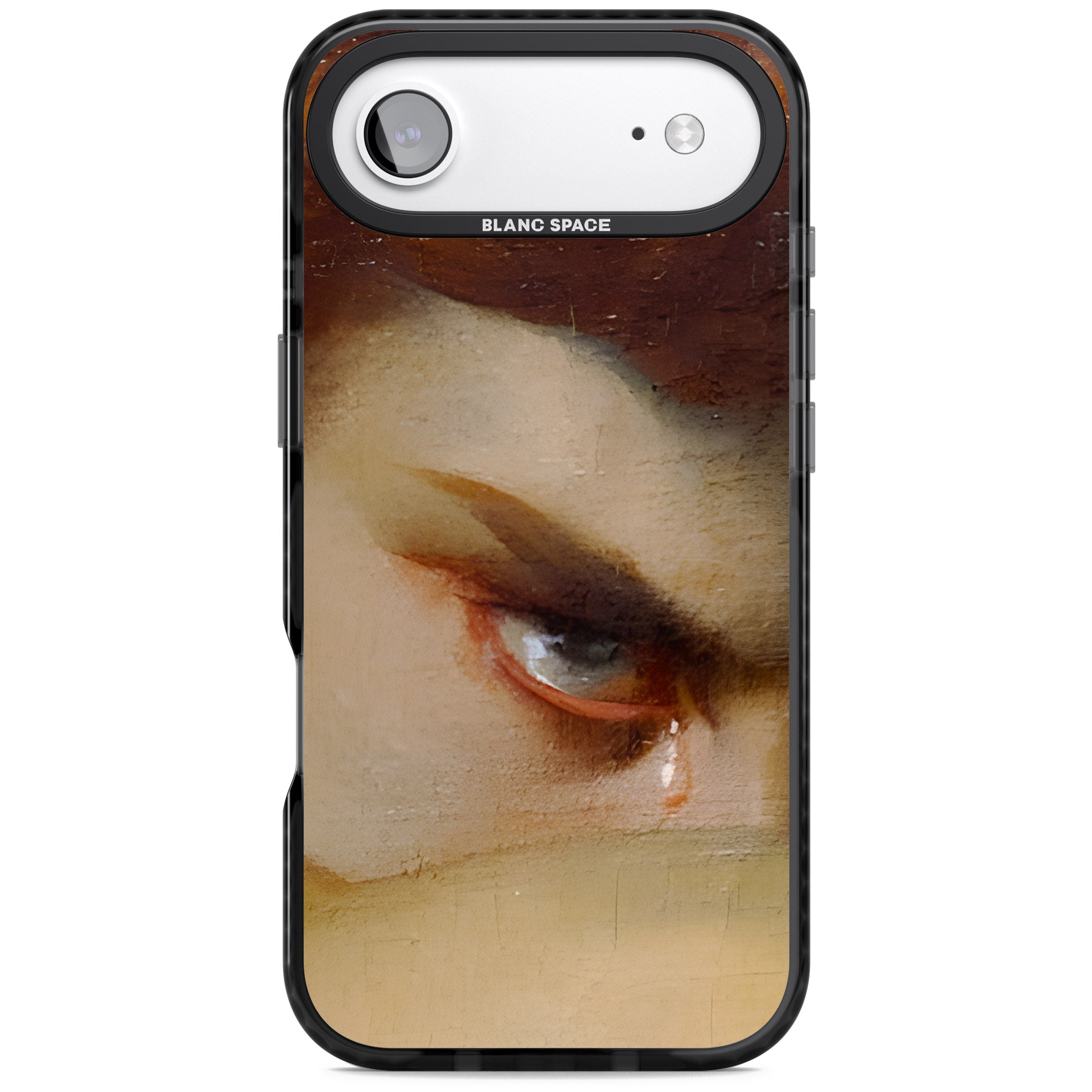 Fallen Angel iPhone 17 Air Impact Black Phone Case