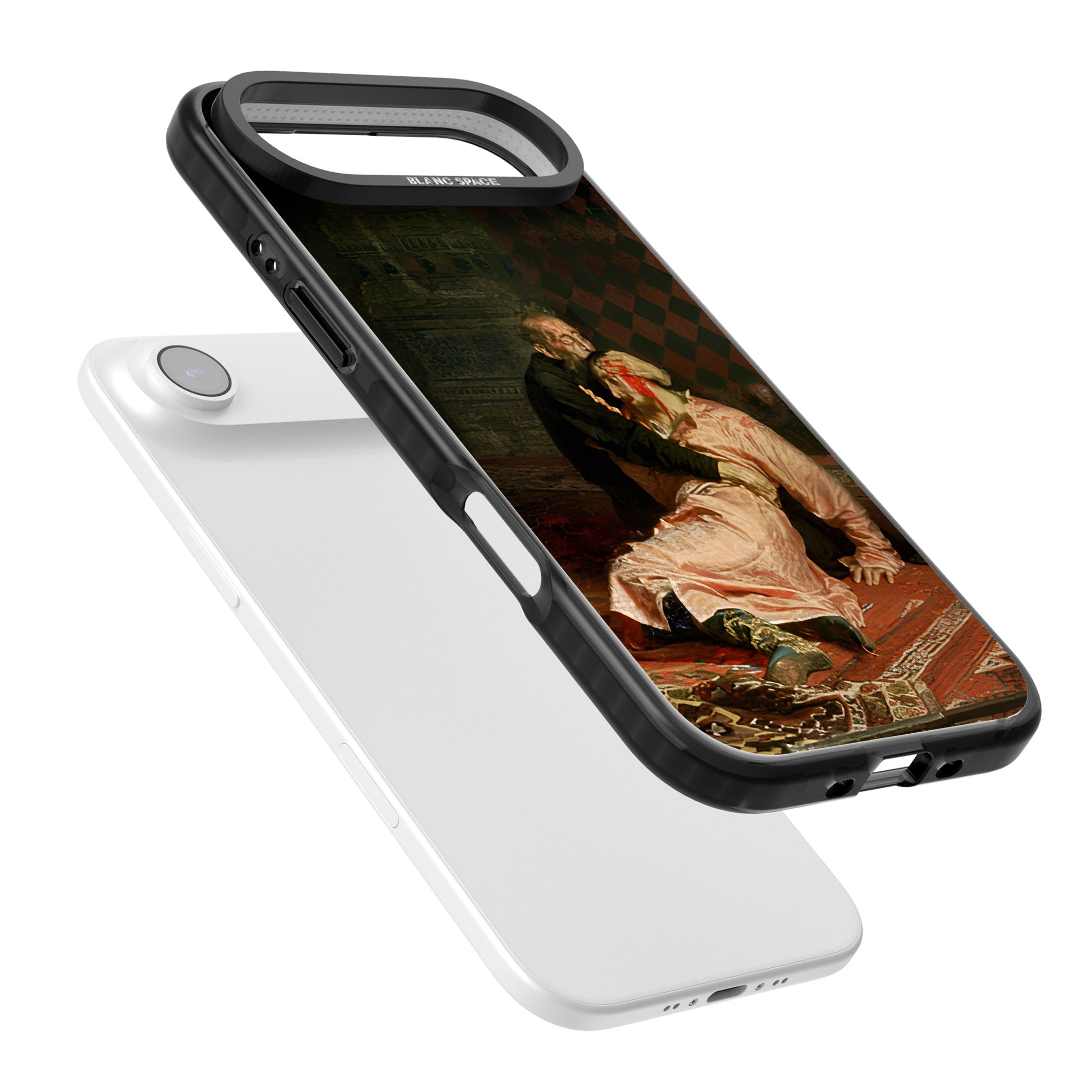 Ivan The Terrible & His Son iPhone 17 Air Impact Black Phone Case Colours