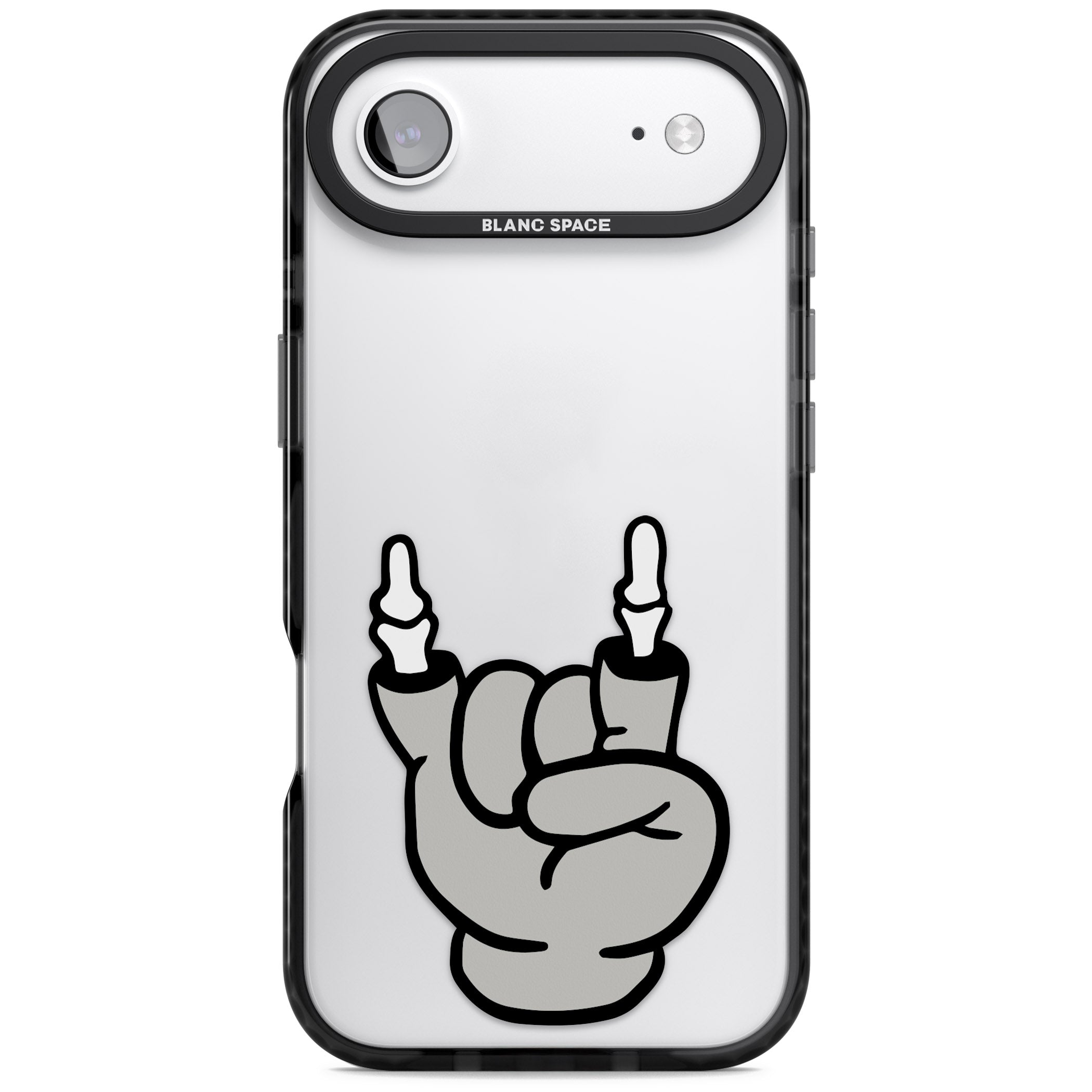 Rock 'Til You Drop iPhone 17 Air Impact Black Phone Case