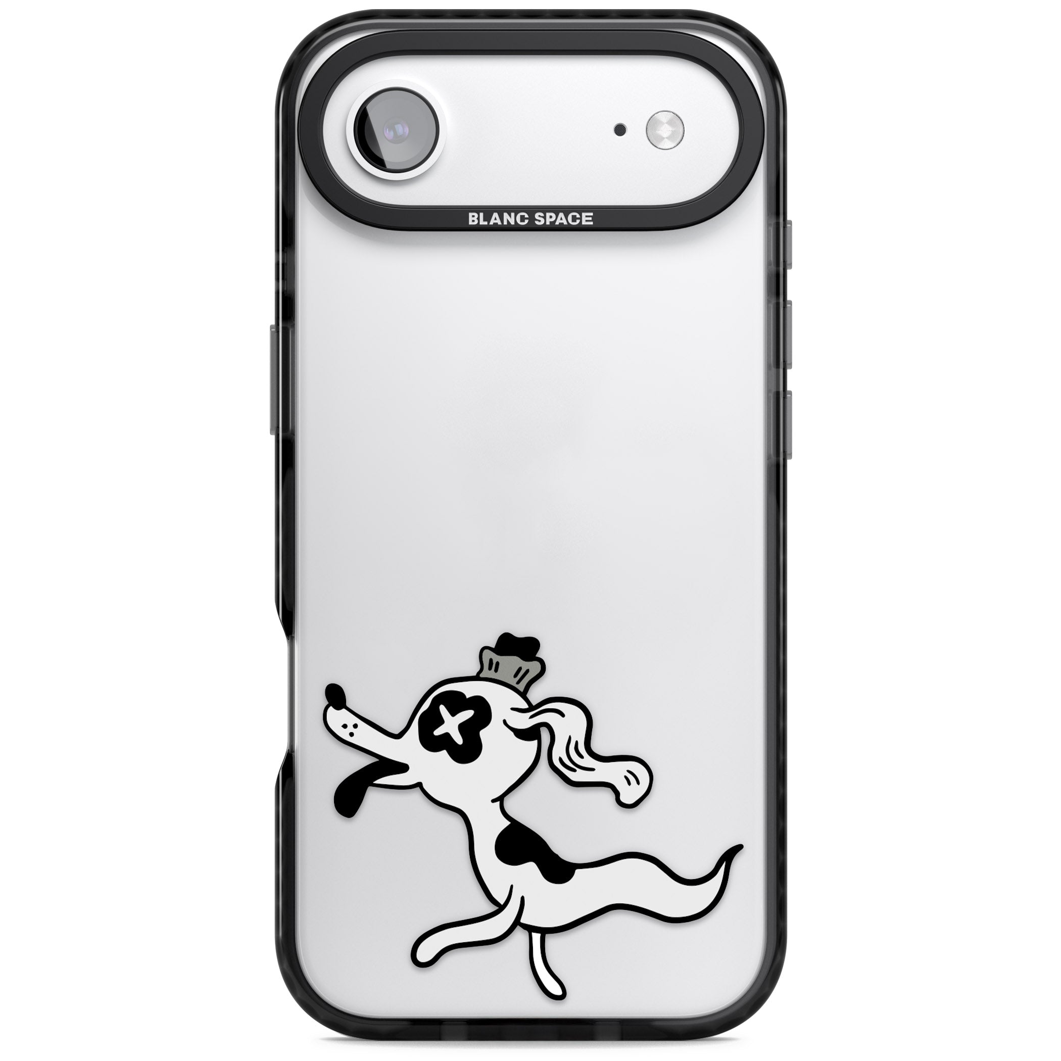 Dog Spirit iPhone 17 Air Impact Black Phone Case