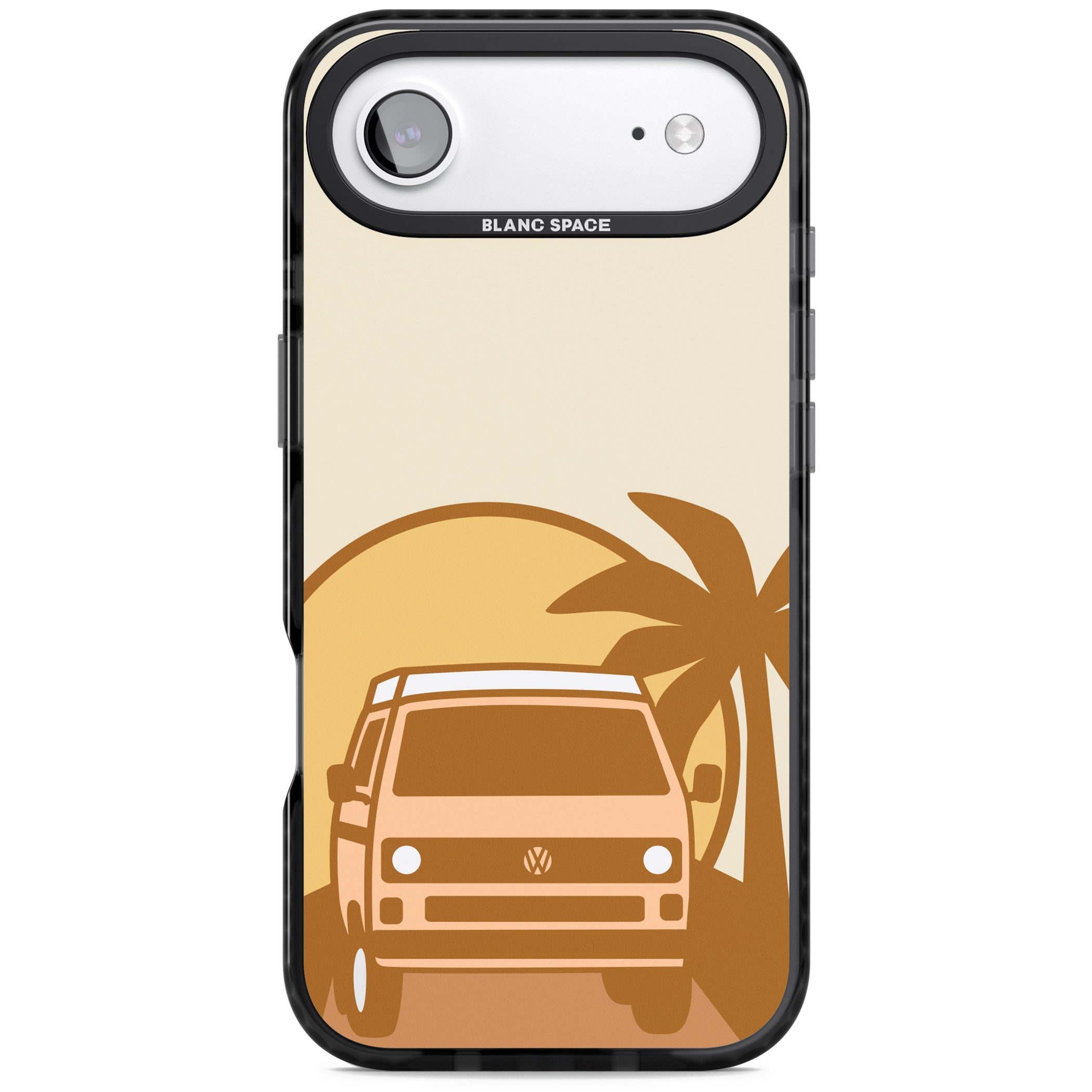 Sunset Van iPhone 17 Air Impact Black Phone Case