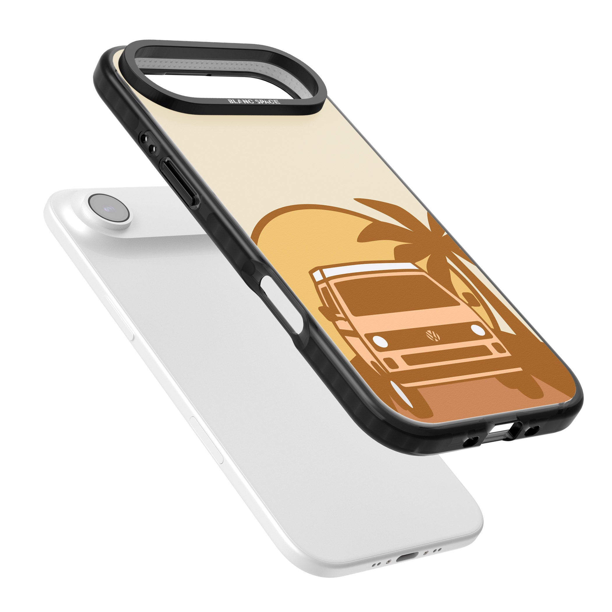 Sunset Van iPhone 17 Air Impact Black Phone Case Colours