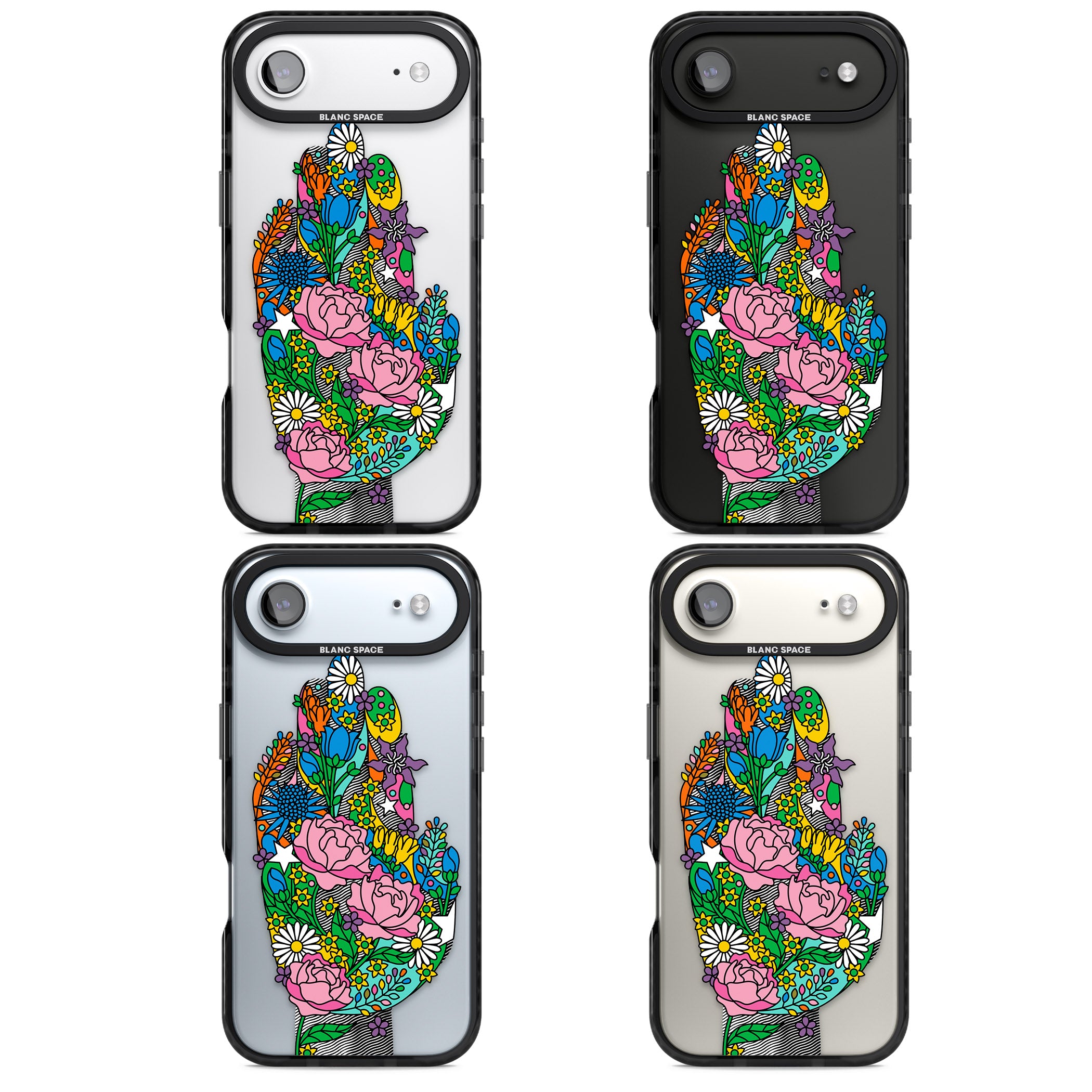 Garden Touch iPhone 17 Air Impact Black Phone Case APT Impact Protection