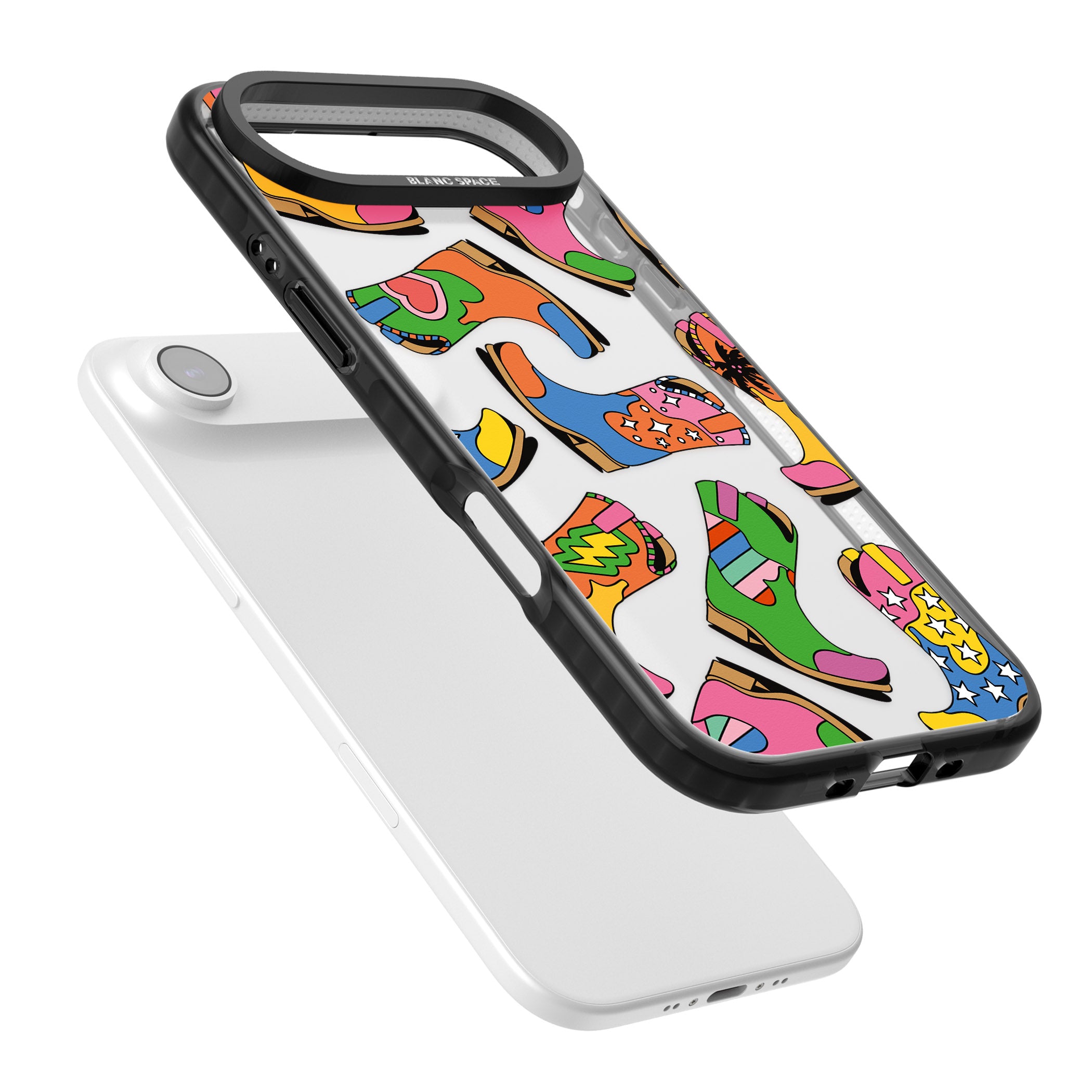 Starburst Boots iPhone 17 Air Impact Black Phone Case Colours