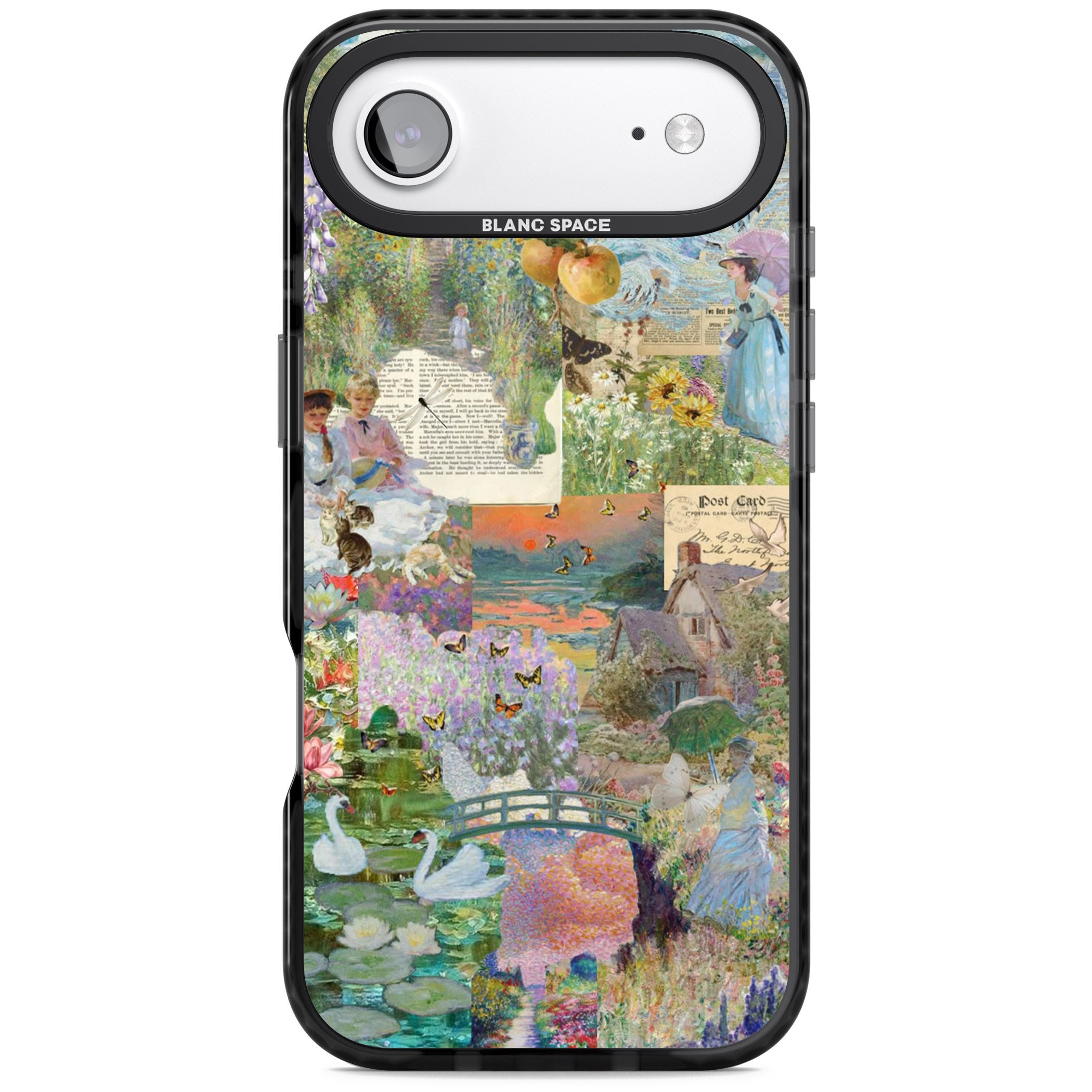 Artful Spring iPhone 17 Air Impact Black Phone Case