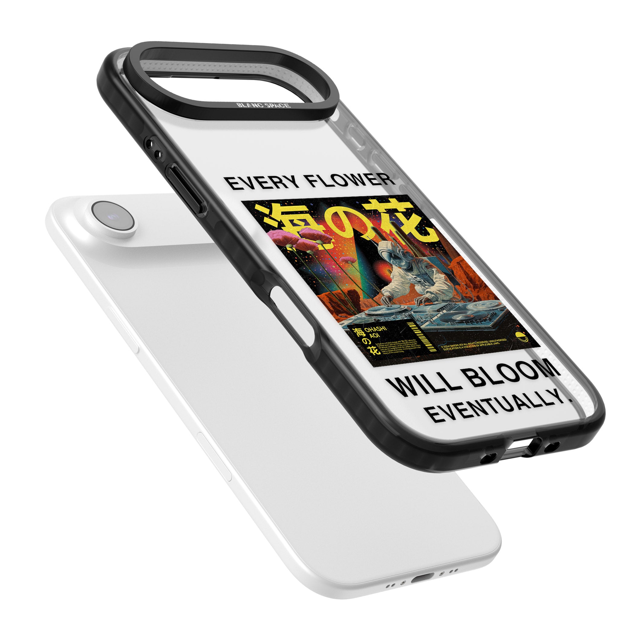 Every Flower Will Bloom Eventually iPhone 17 Air Impact Black Phone Case Colours