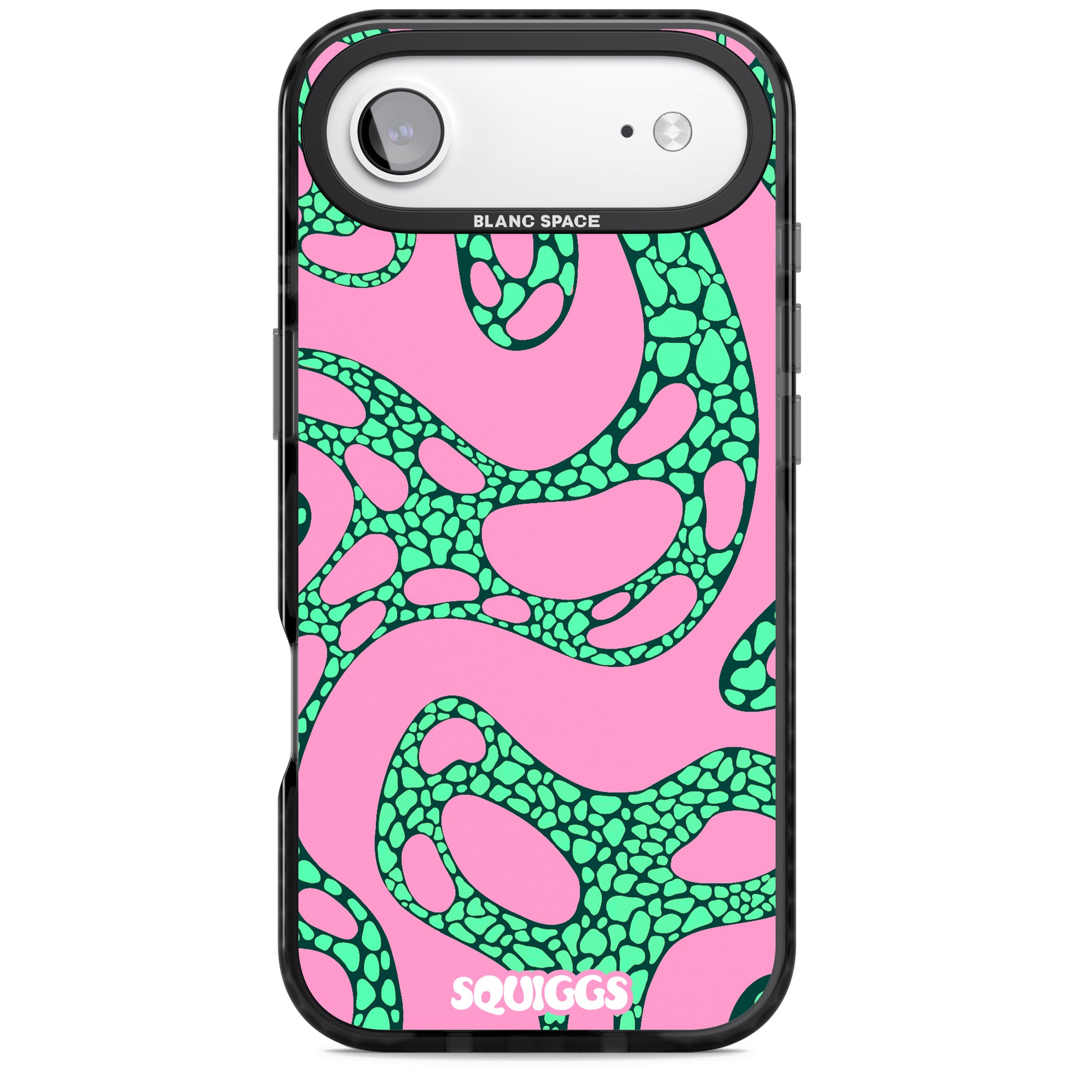 Alien Glow iPhone 17 Air Impact Black Phone Case