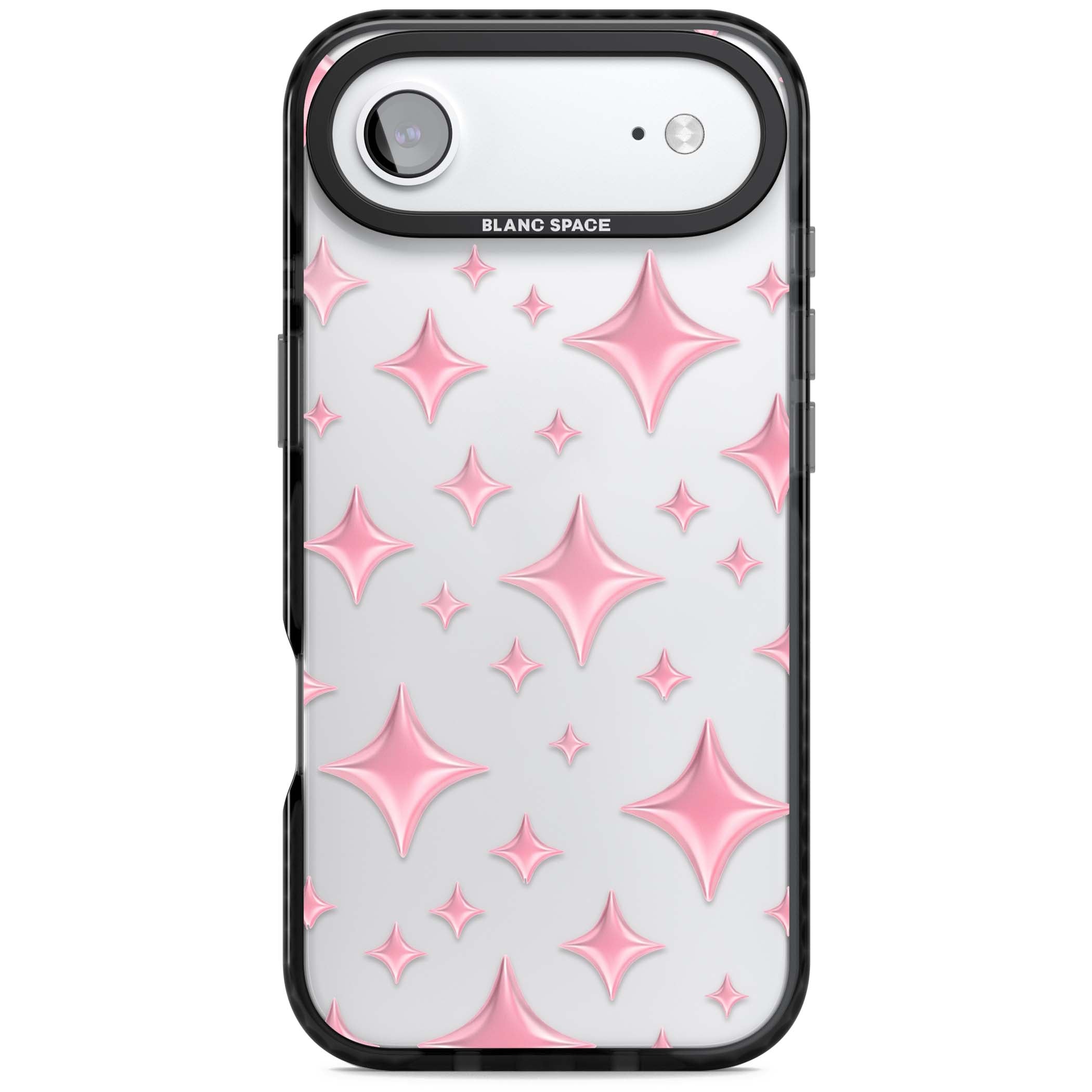 Pink Puff Sparkle Pattern