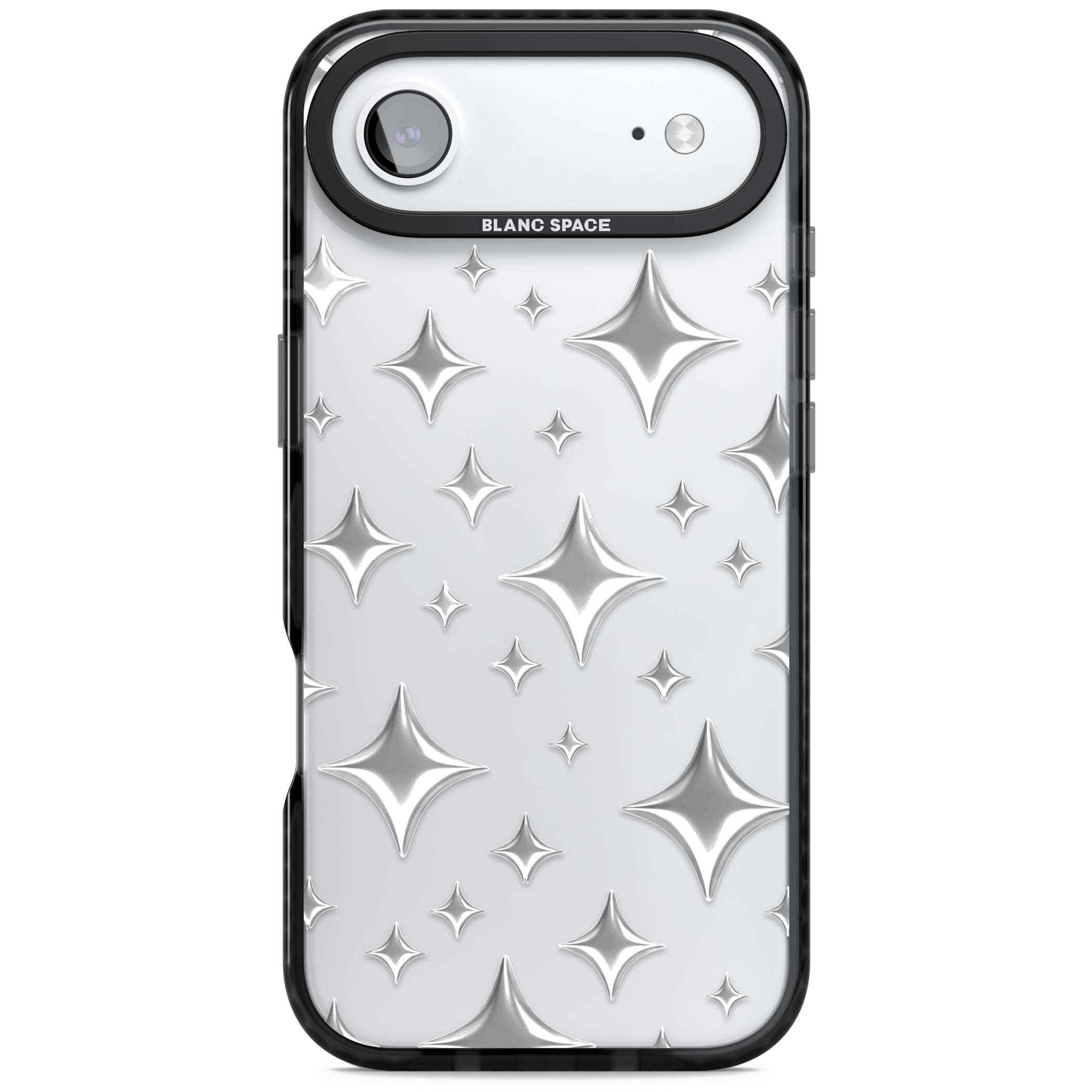 Chrome Puff Sparkle Pattern