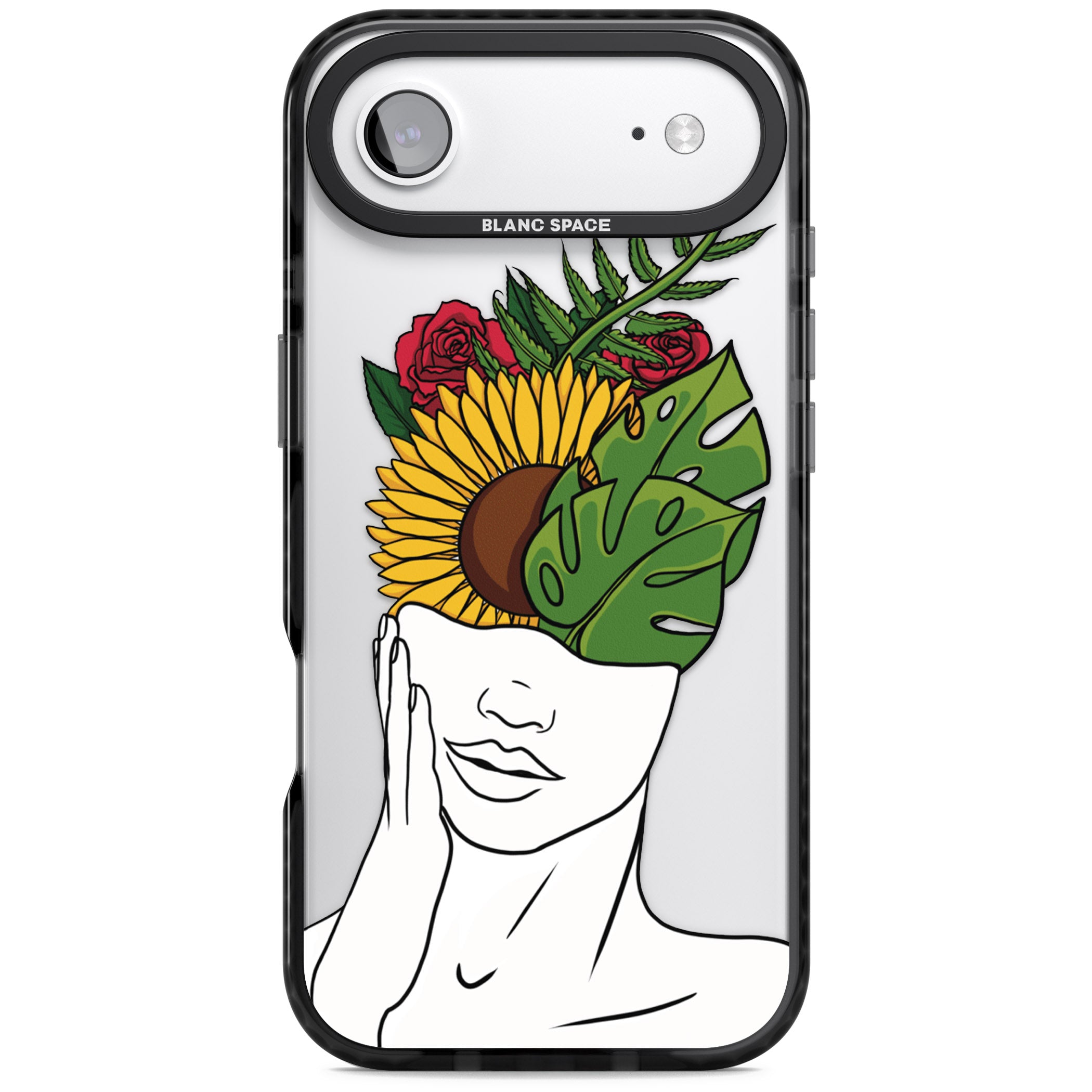 Let The Mind Flourish iPhone 17 Air Impact Black Phone Case